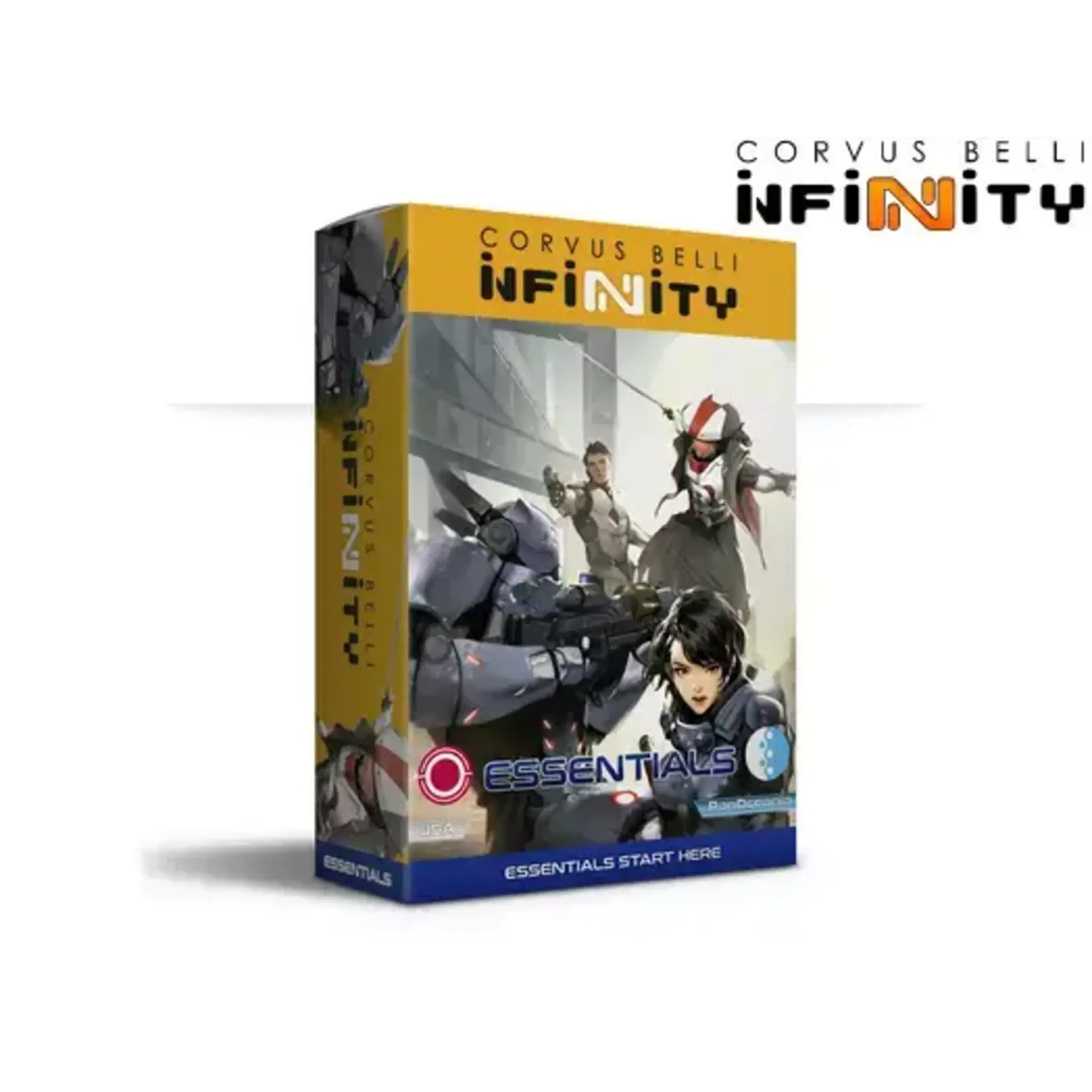Corvus Belli Infinity Essentials Start Here (PanOceania vs JSA Army) (EN)