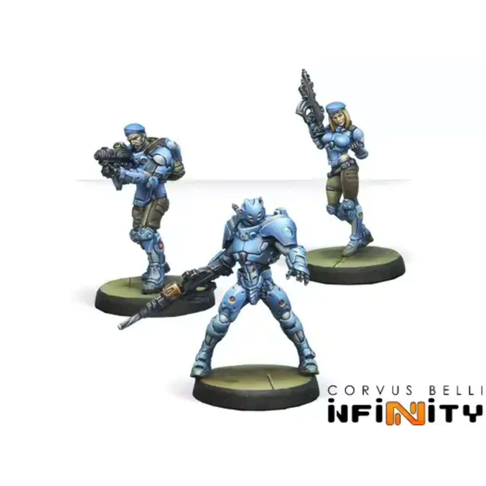 Corvus Belli Infinity Essentials Start Here (PanOceania vs JSA Army) (EN)