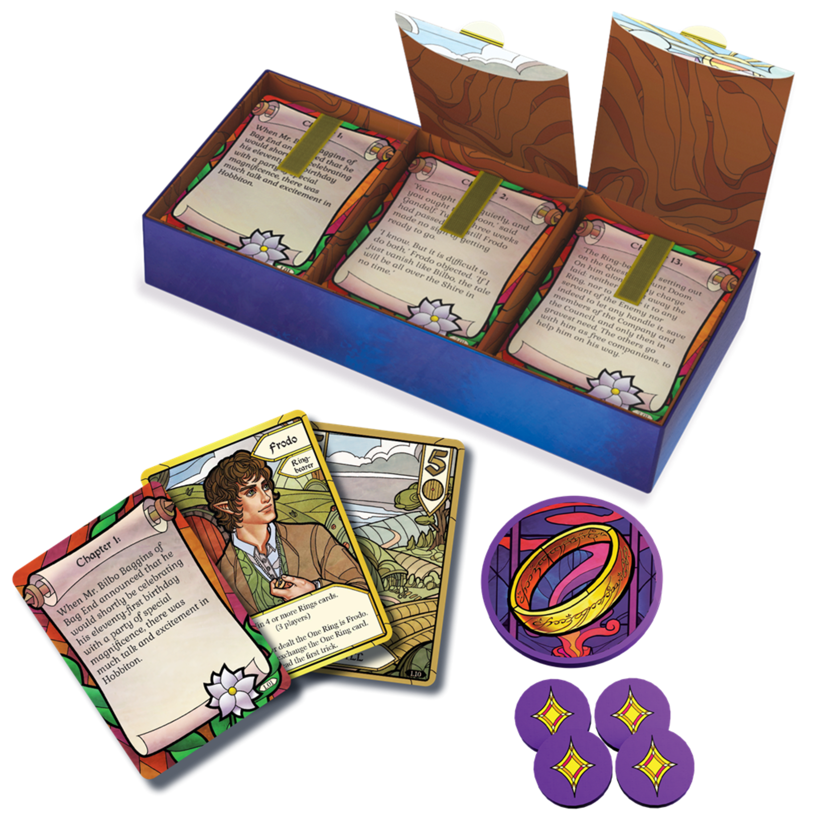 Office Dog The Fellowship of the Ring Trick Taking Game (EN)