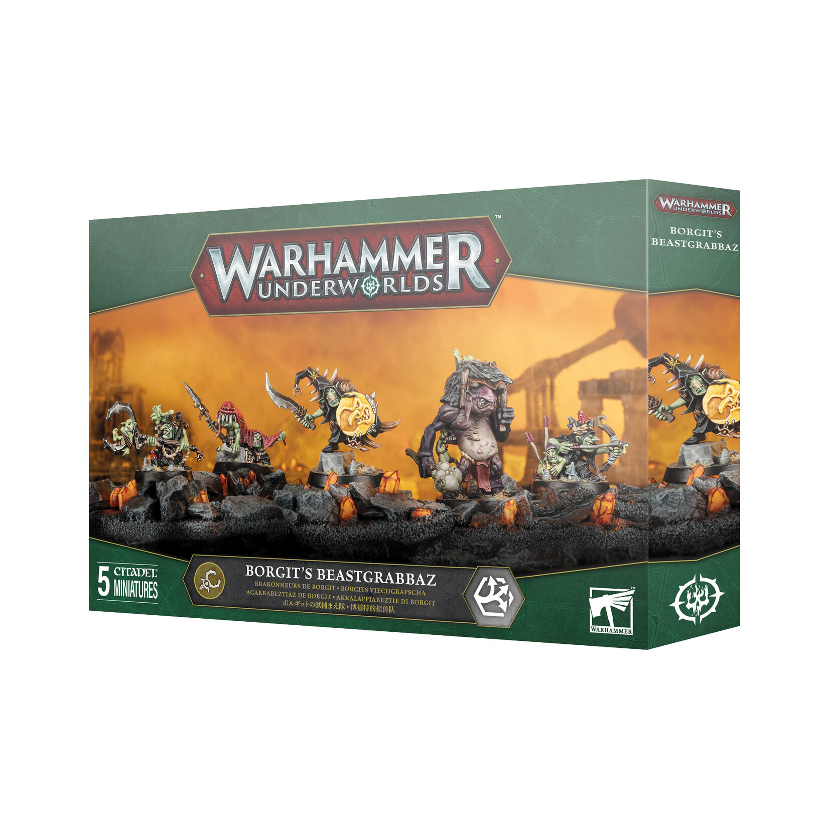 Games Workshop Warhammer Underworlds: Borgit's Beastgrabbas