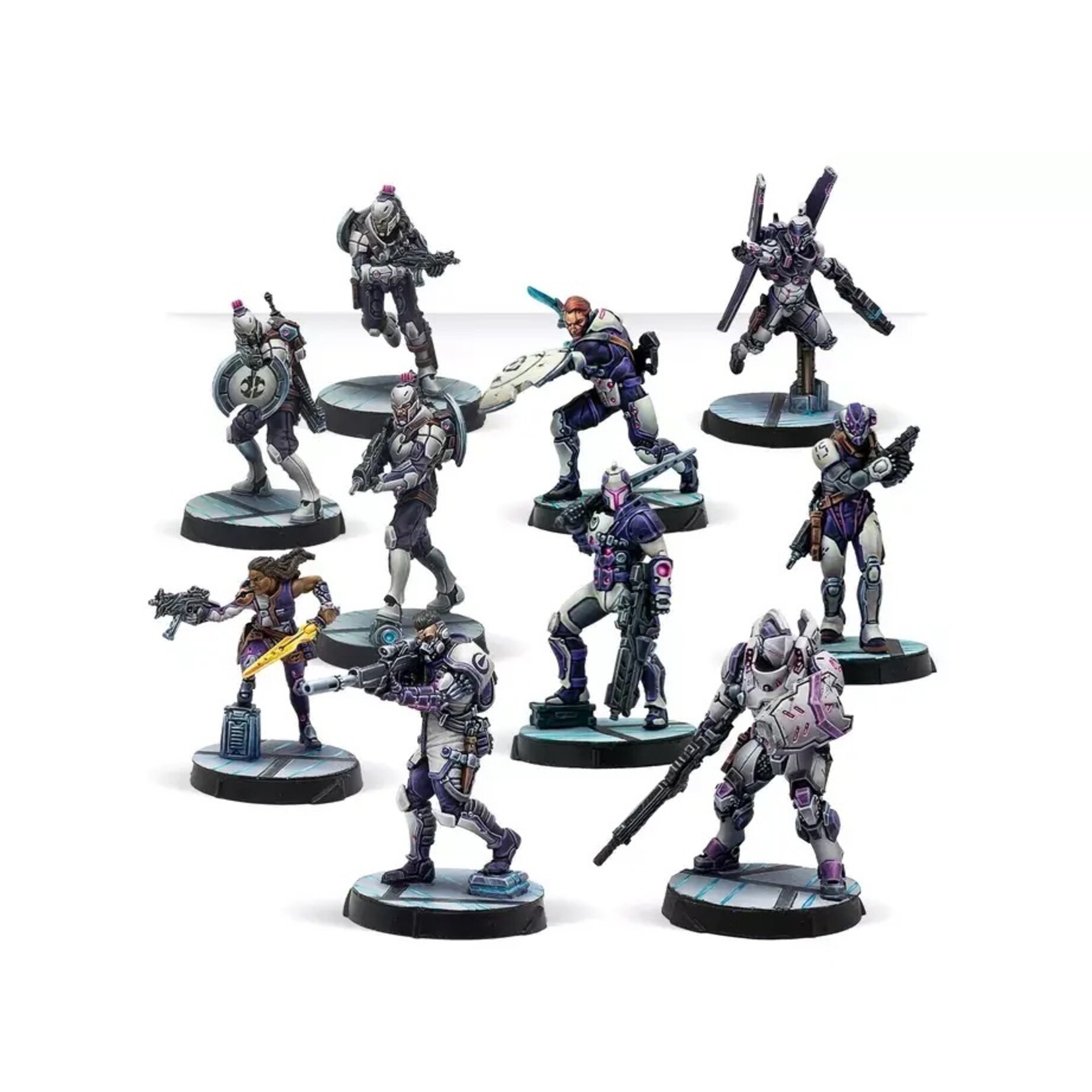 Corvus Belli Aleph Steel Phalanx Action Pack