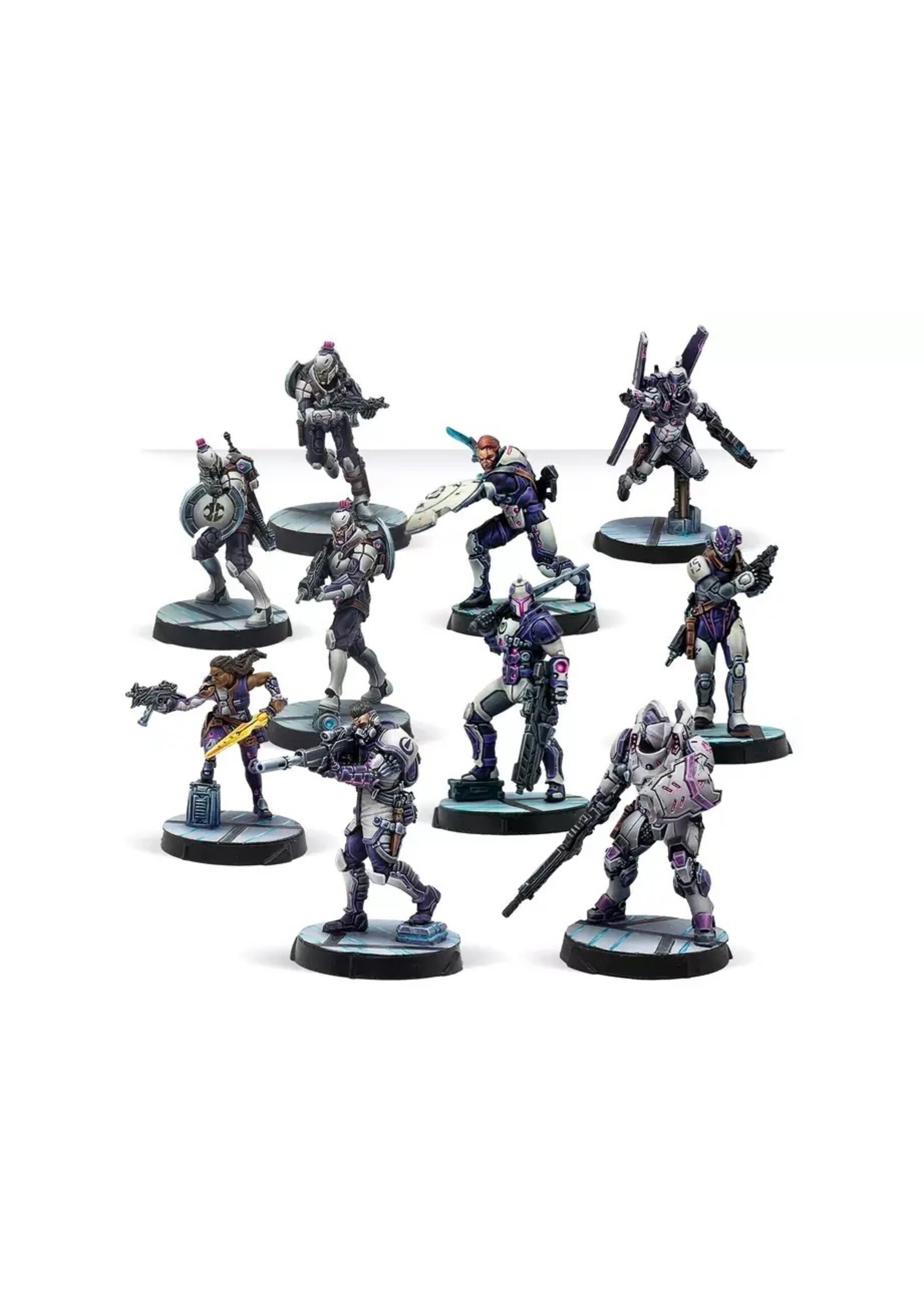 Corvus Belli Aleph Steel Phalanx Action Pack