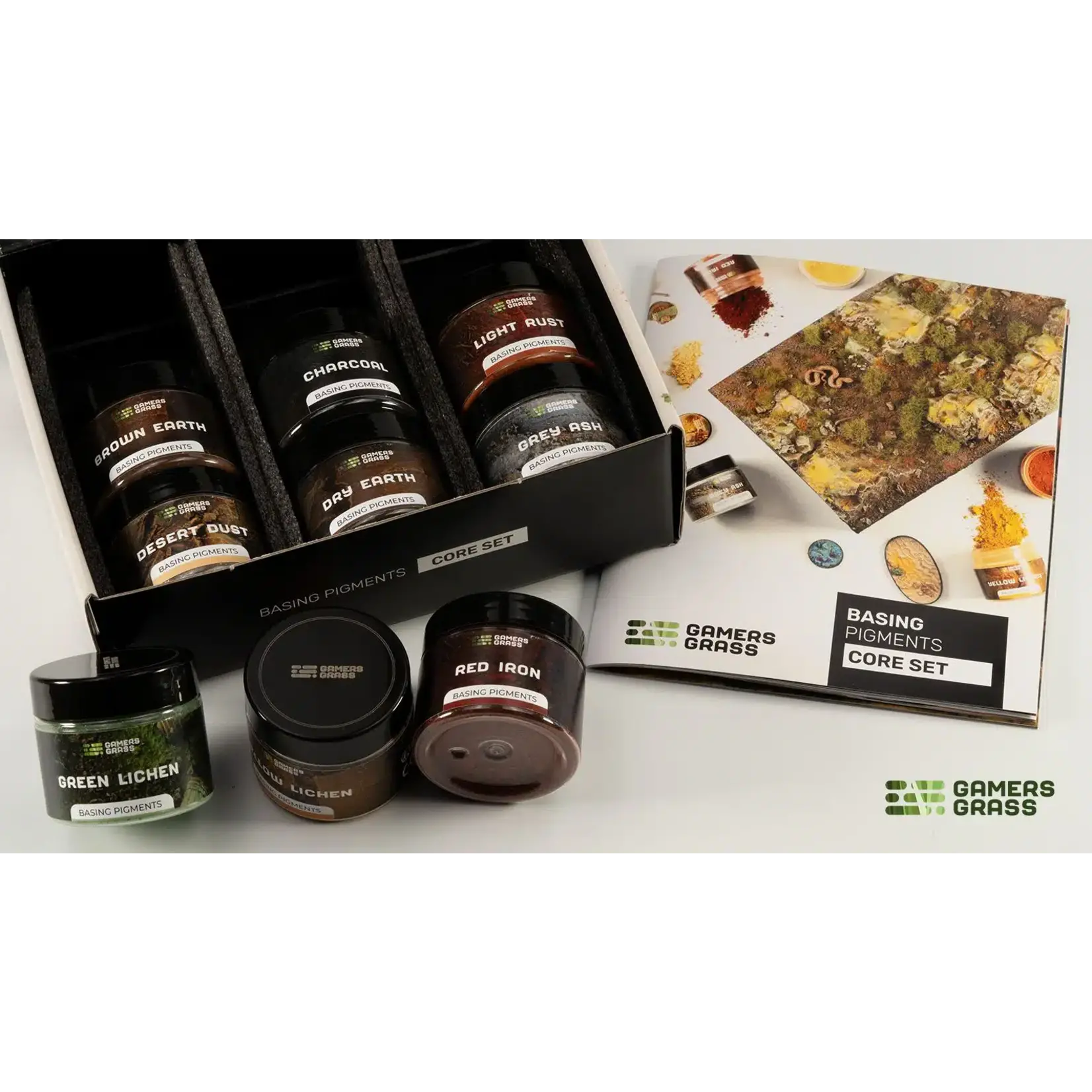 Gamers Grass Basing Pigments Core Set