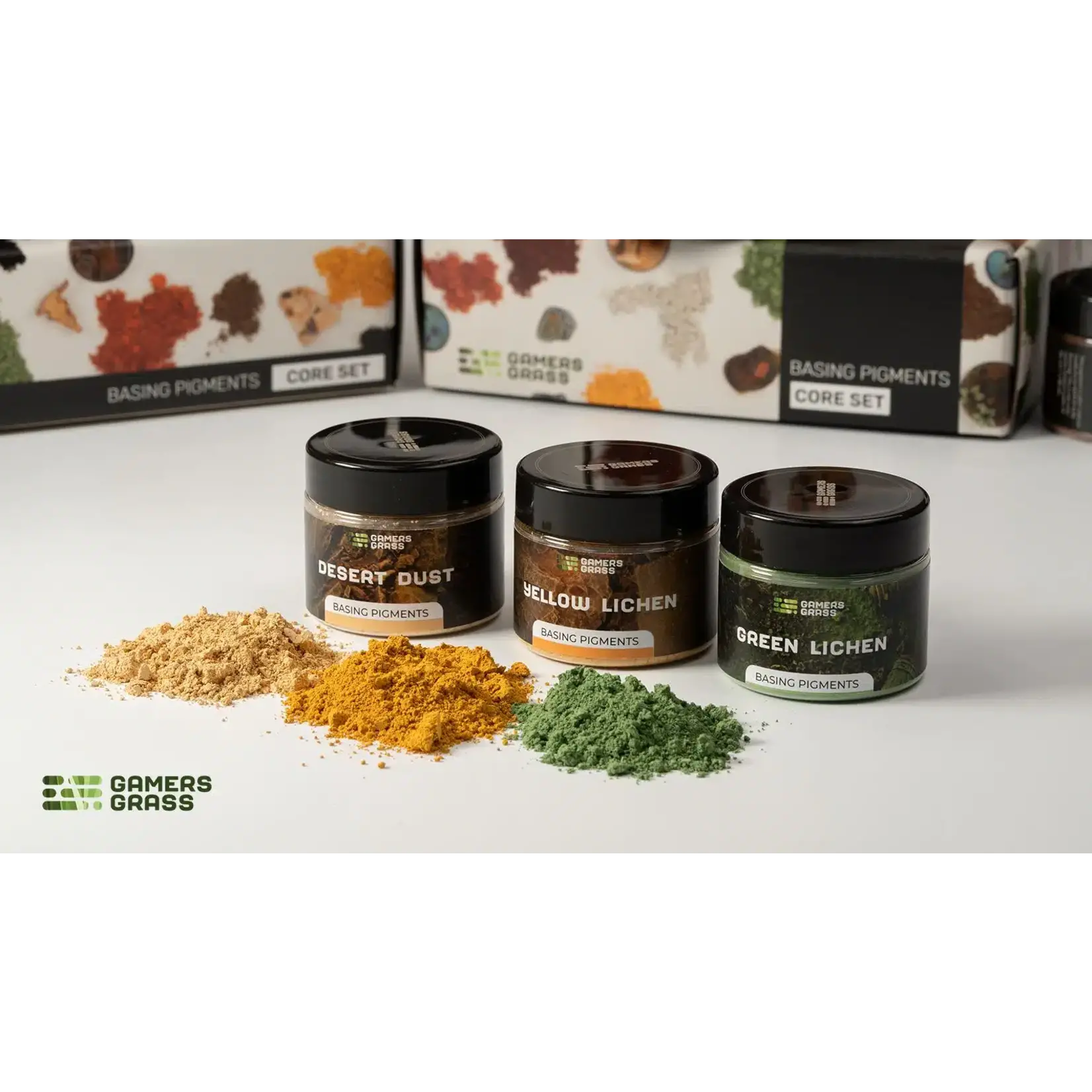 Gamers Grass Basing Pigments Core Set