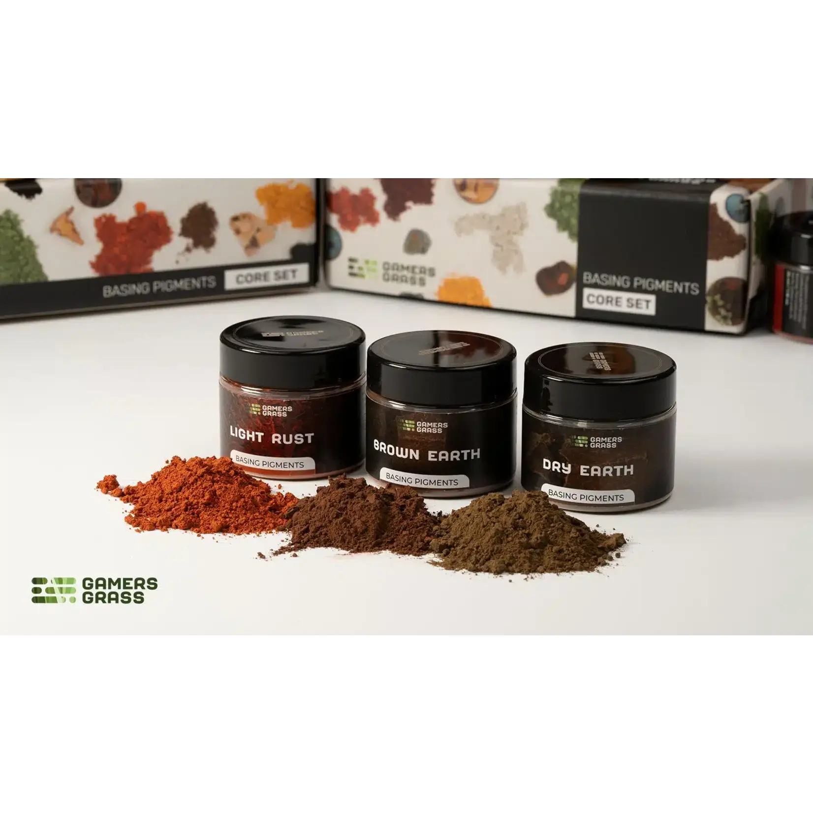 Gamers Grass Basing Pigments Core Set