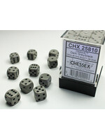 Chessex Chessex 36 x D6 Set Opaque 12mm - Dark Grey/Black