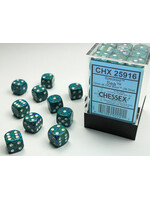 Chessex Chessex 36 x D6 Set Speckled 12mm - Sea