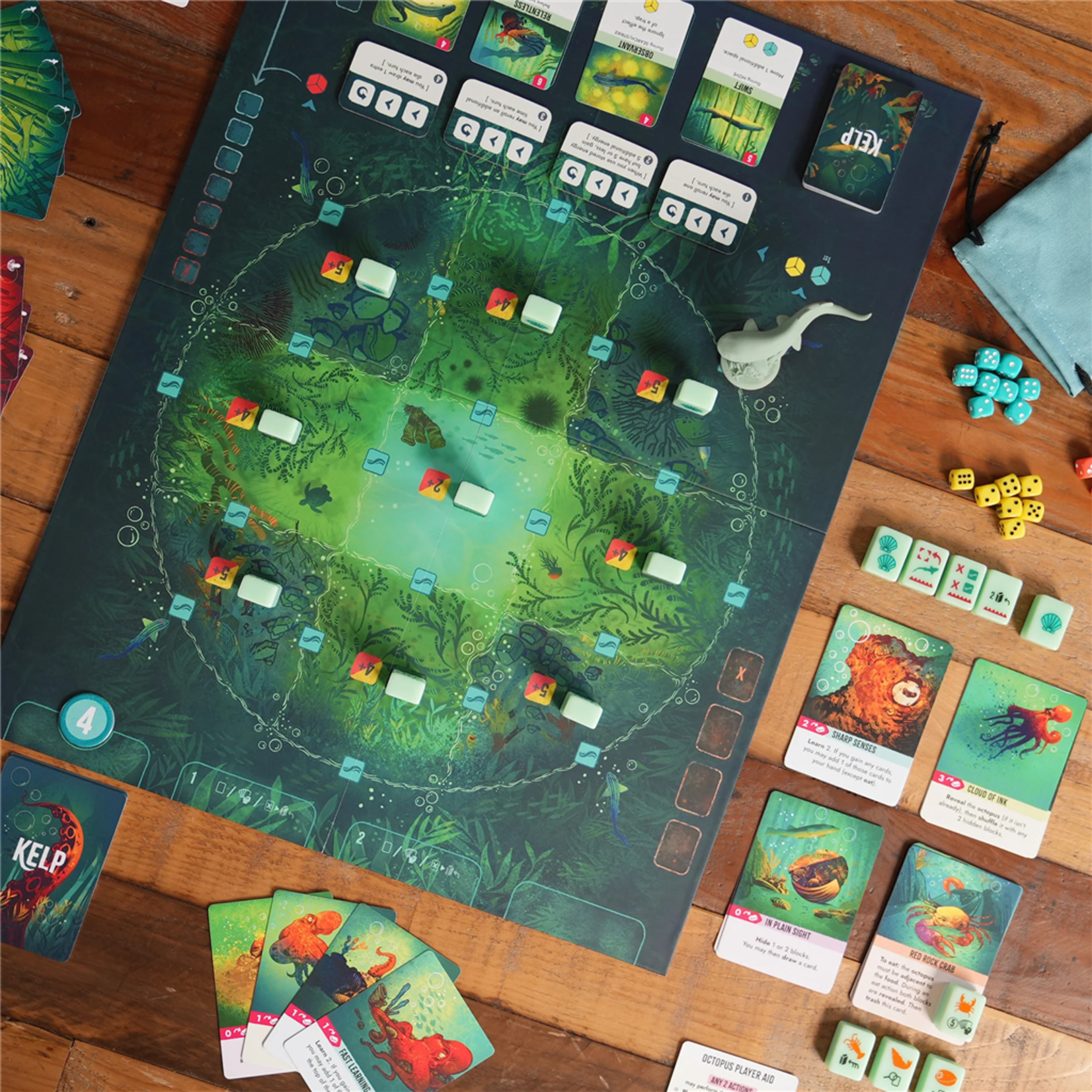 Wonderbow Games Kelp: Shark vs Octopus (EN)