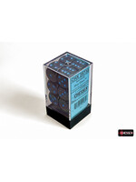 Chessex Chessex 12 x D6 Set Speckled 16mm - Blue Stars