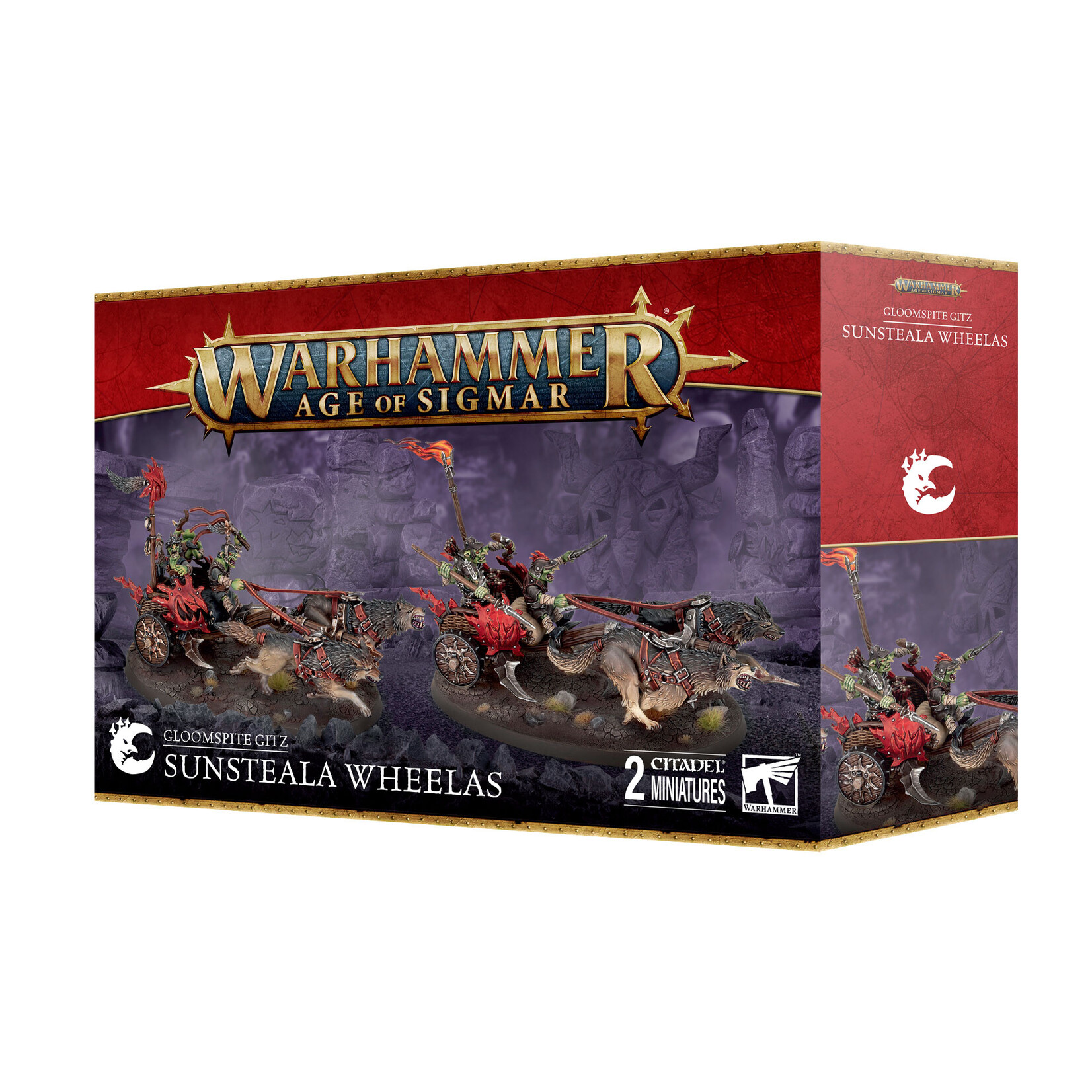 Games Workshop Gloomspite Gitz Sunsteala Wheelas