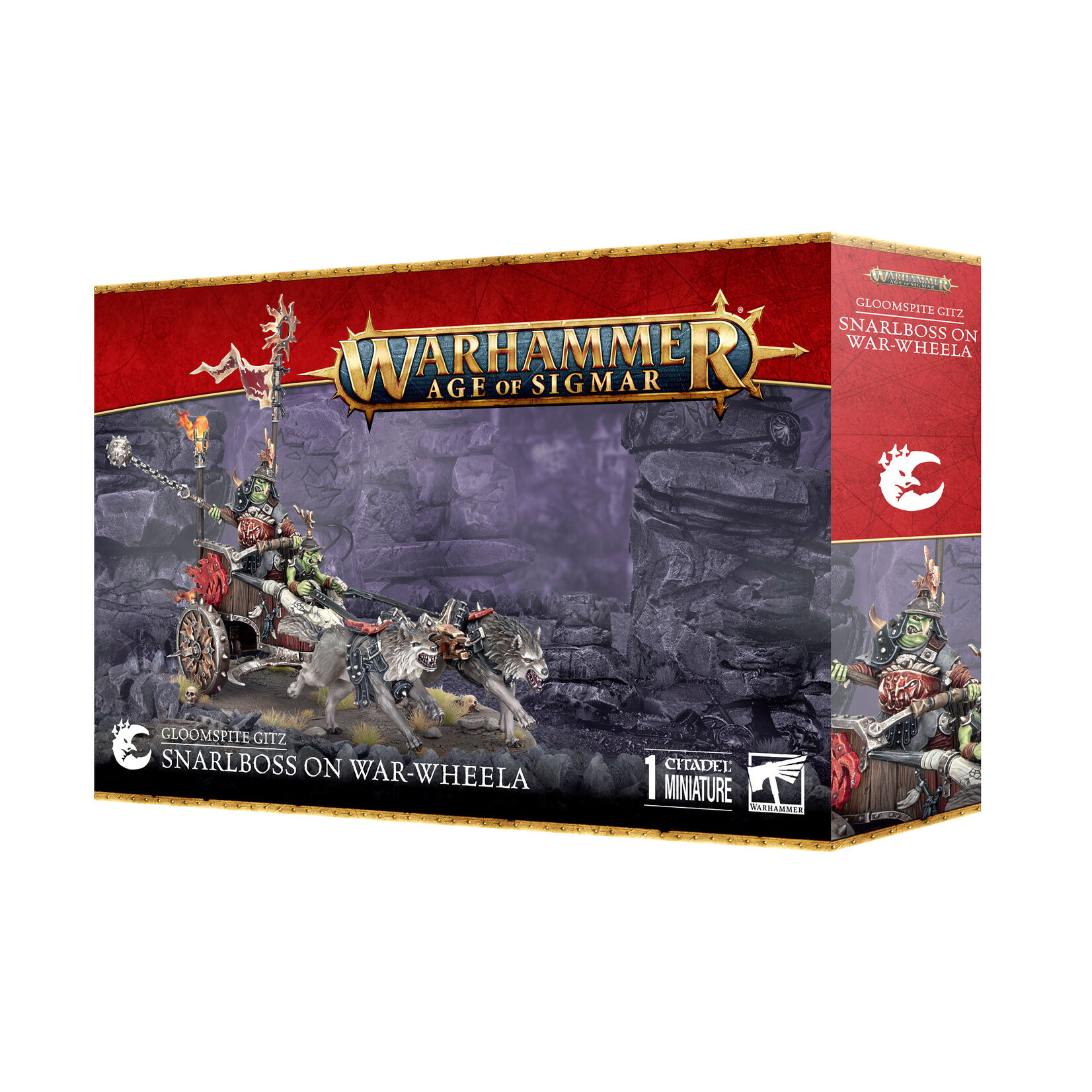 Games Workshop Gloomspite Gitz Snarlboss On War-Wheela