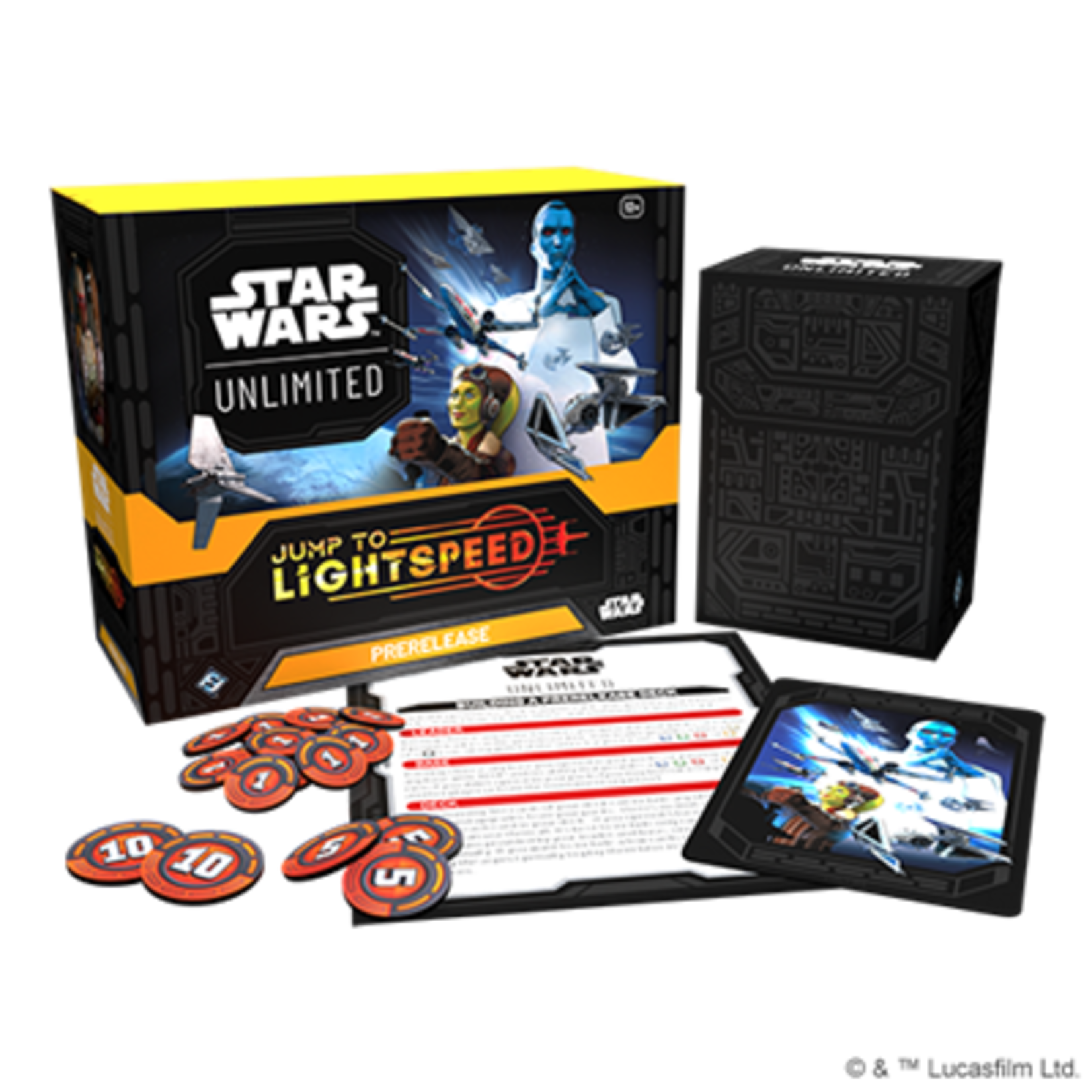 Fantasy Flight Games Star Wars Unlimited: Jump to Lightspeed Prerelease Kit (EN)
