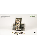 Gamers Grass Winter Bases Pre-Painted (8x 28mm Round)