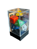 Chessex Chessex 7-Die set Opaque - GM & Beginner