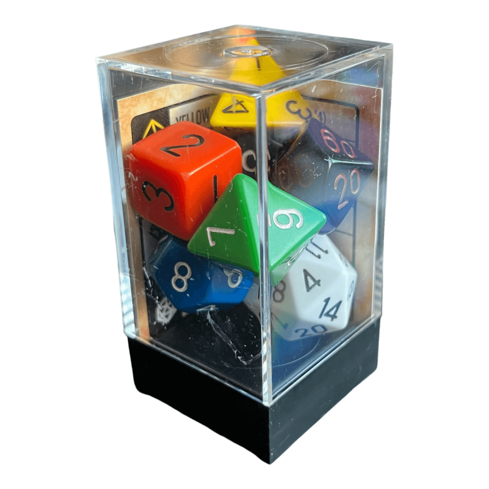 Chessex Chessex 7-Die set Opaque - GM & Beginner