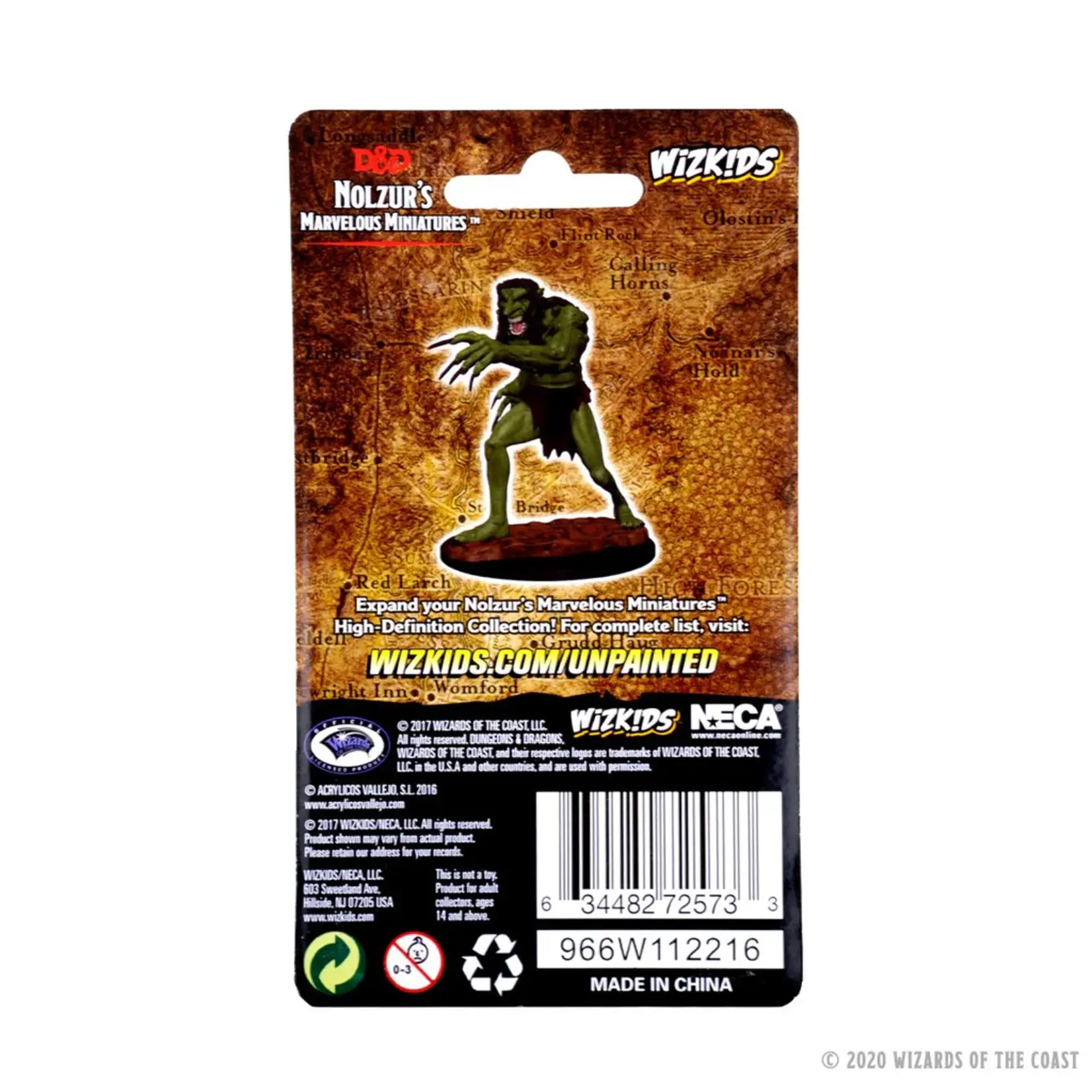 Wizkids D&D Nolzur's Marvelous Miniatures Troll