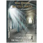 Loke Battlemats Big Book of Battle Mats: Cells & Shrines