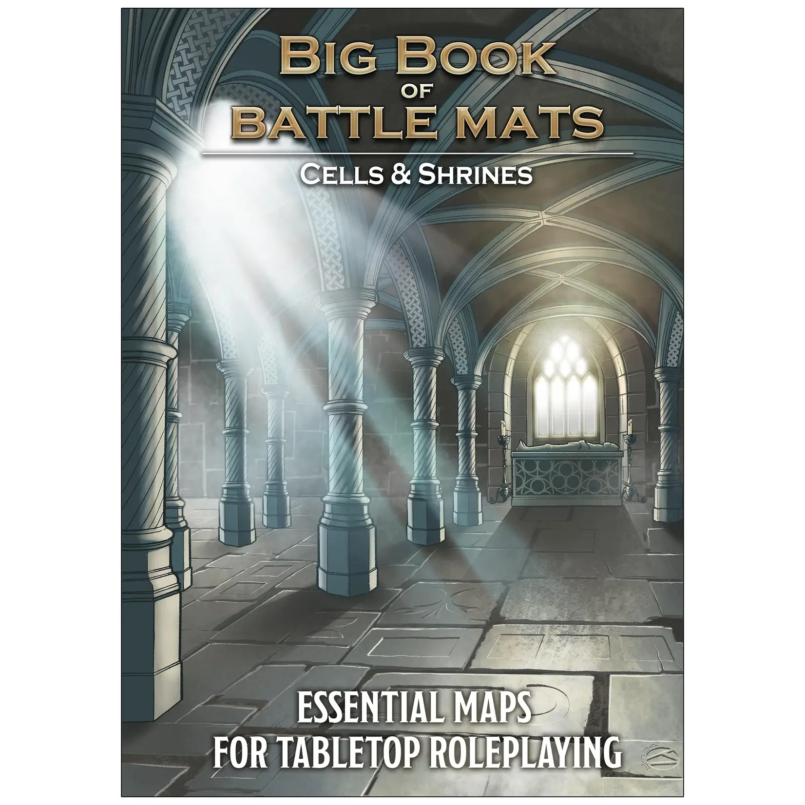 Loke Battlemats Big Book of Battle Mats: Cells & Shrines
