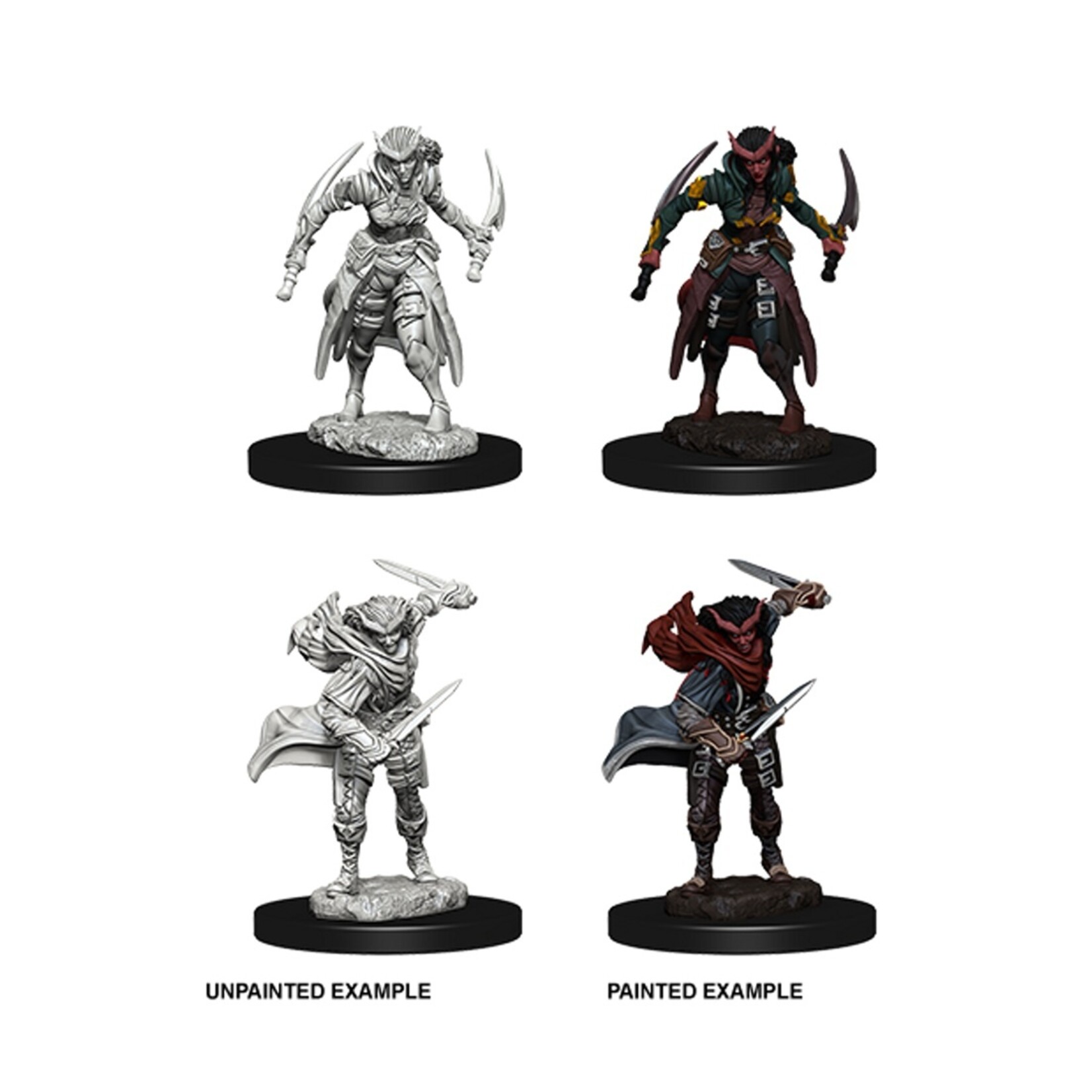 Wizkids D&D Nolzur's Marvelous Miniatures Tiefling Rogue Female