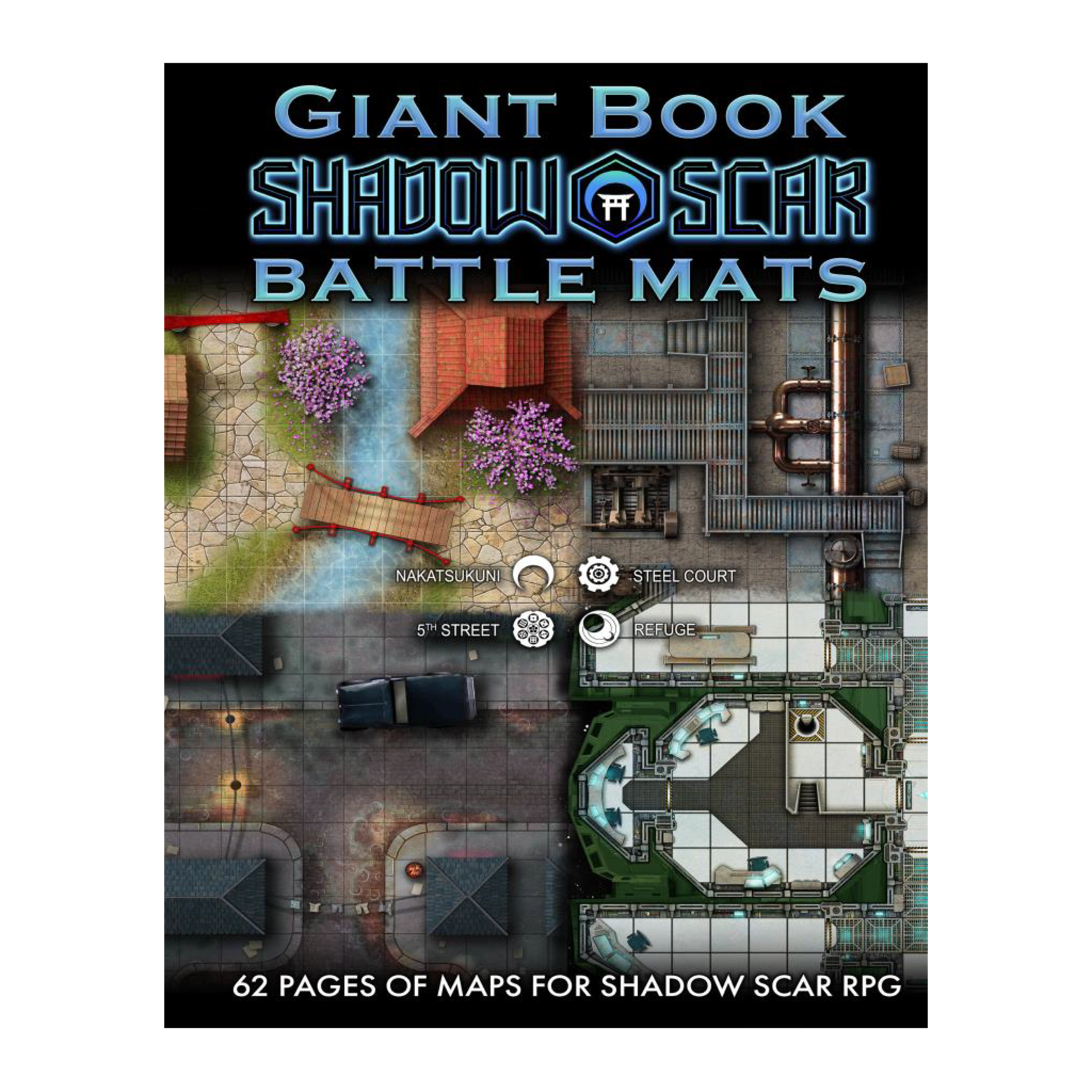 Loke Battlemats Giant Book of Battle Mats: Shadow Scar