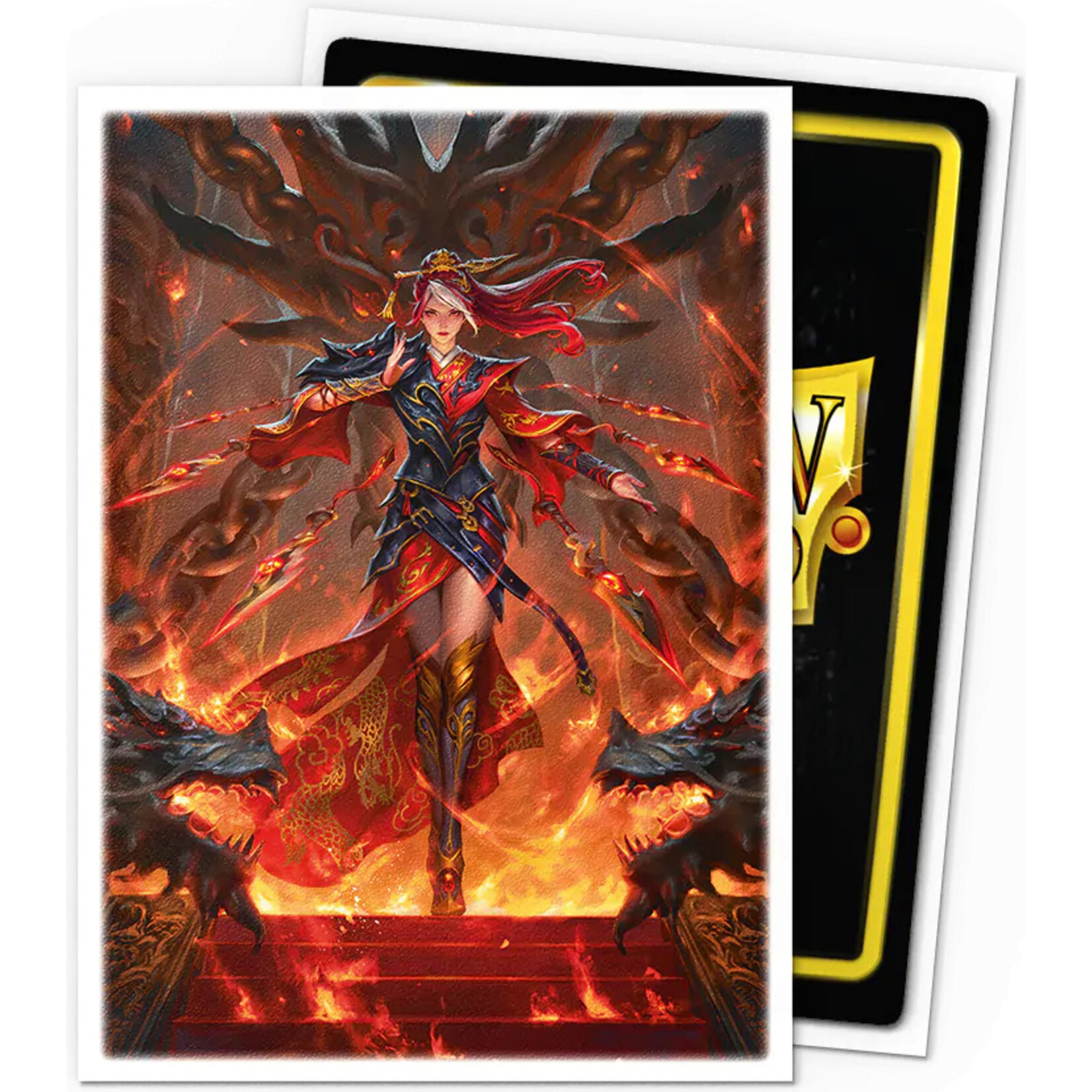 Dragonshield Dragonshield 100 Box  Brushed Art Sleeves FAB Cindra