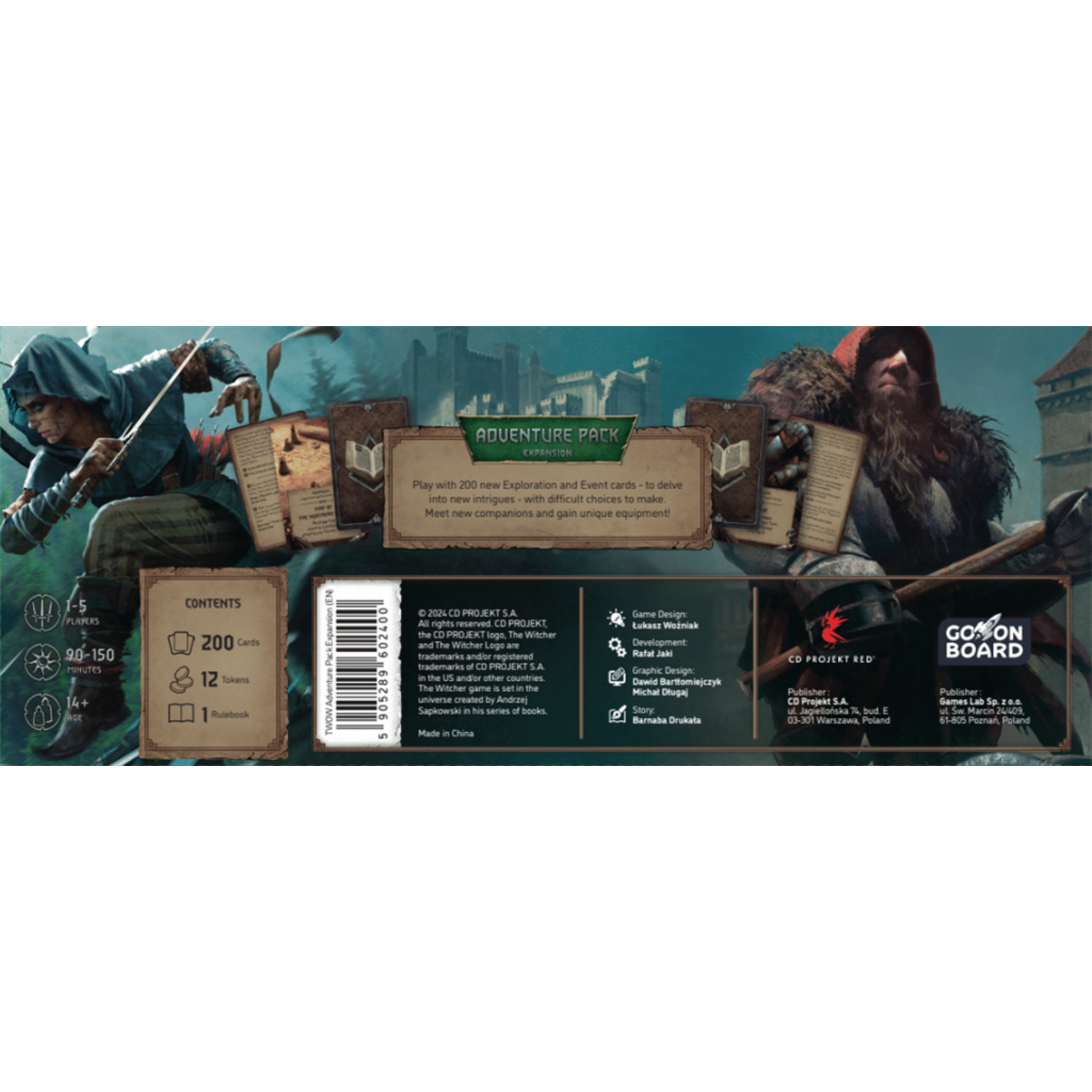 Go On Board The Witcher Old World Adventure Pack  (EN)