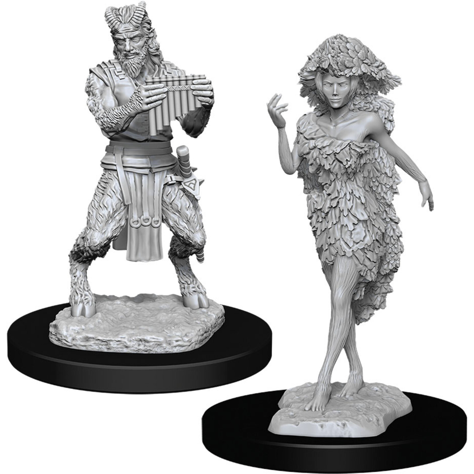 Wizkids D&D Nolzur's Marvelous Miniatures Satyr and Dryad