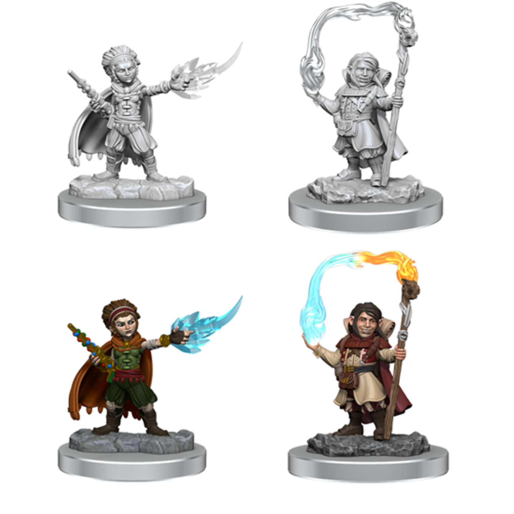 Wizkids D&D Nolzur's Marvelous Miniatures Halfling Wizard