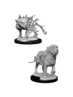 Wizkids D&D Nolzur's Marvelous Miniatures Mastiff and Shadow Mastiff