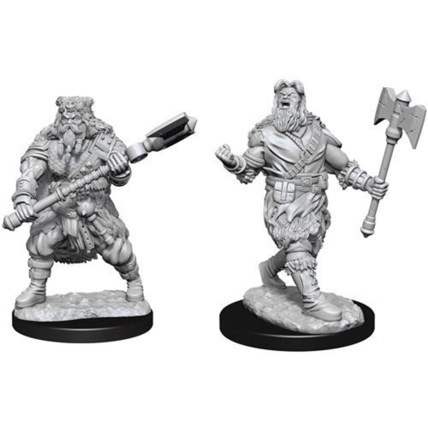 Wizkids D&D Nolzur's Marvelous Miniatures Human Barbarian Male 4