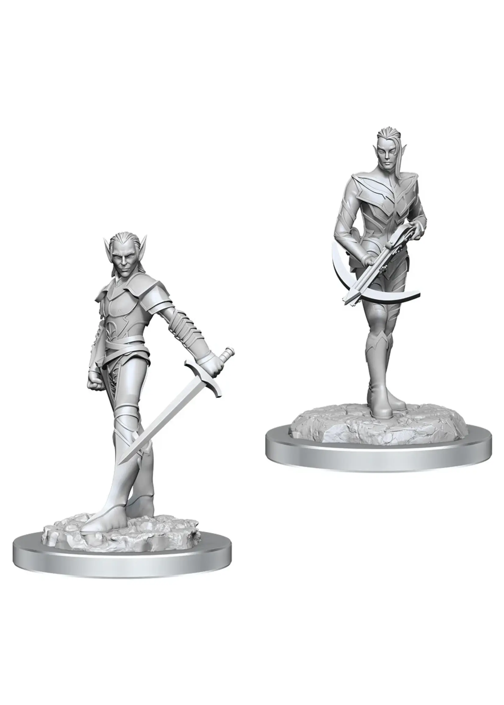 Wizkids D&D Nolzur's Marvelous Miniatures Drow Fighters