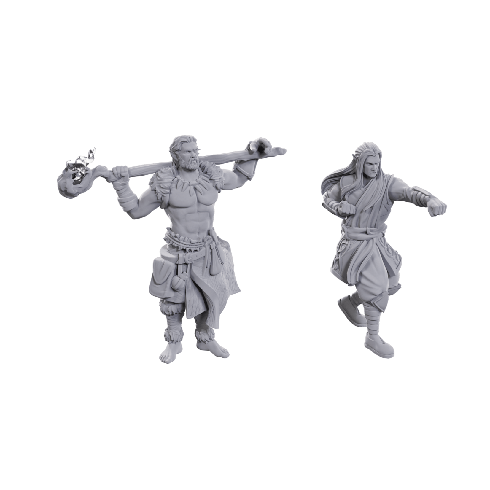 Wizkids D&D Nolzur's Marvelous Miniatures Archdruid & Martial Art Adept