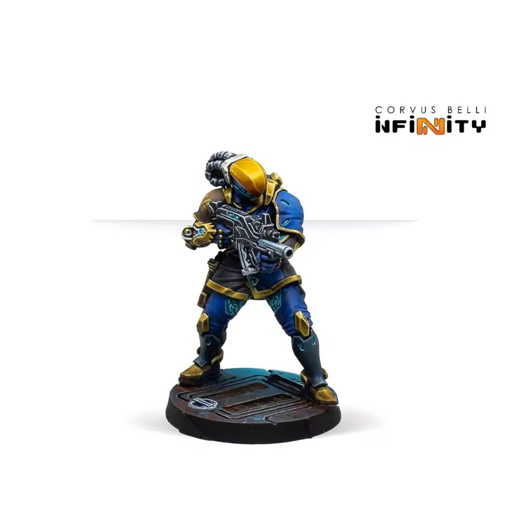 Corvus Belli O12  Raveneye Officer (Submachine Gun, E/Marat)