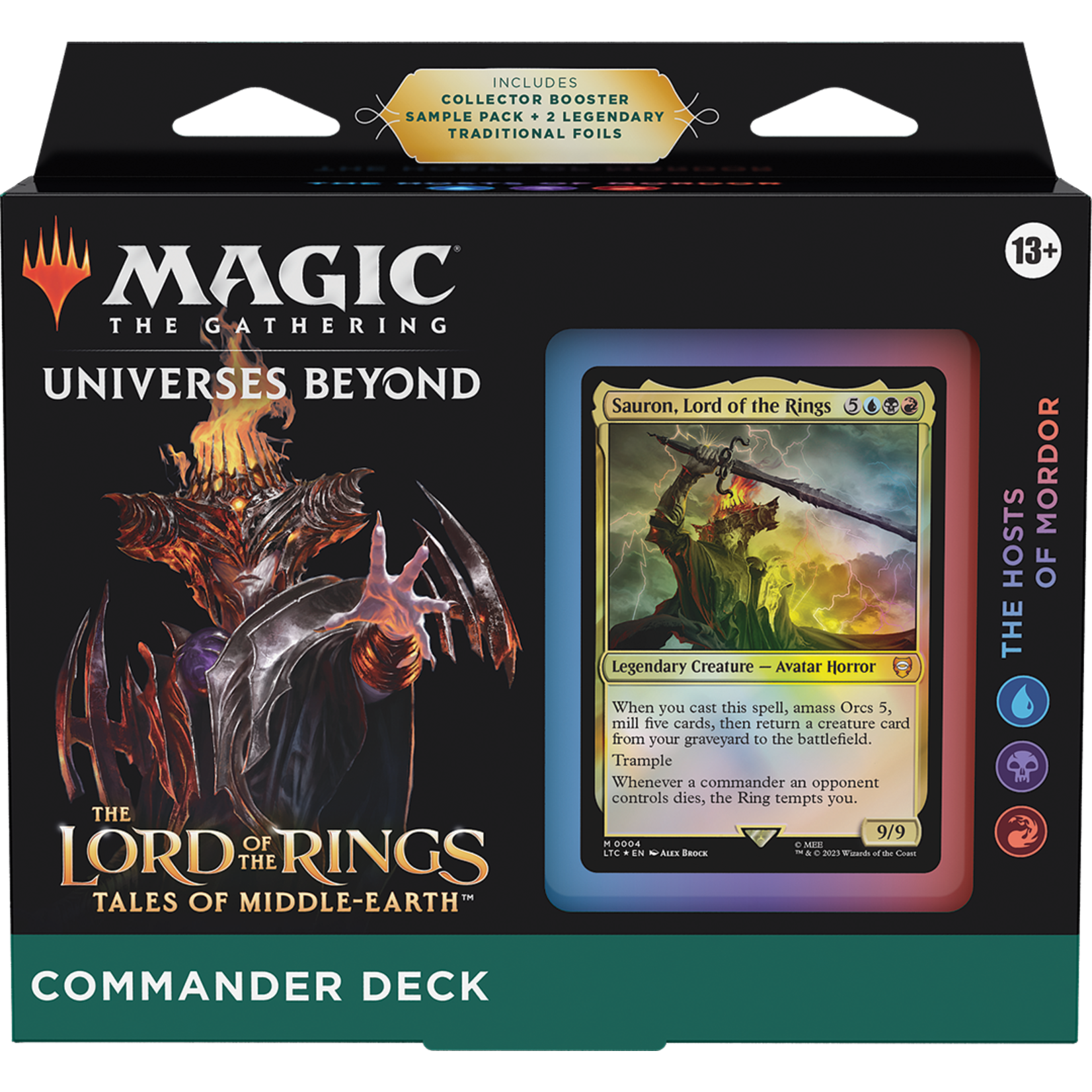 Wizards of the Coast MtG The Lord of the Rings: Tales of Middle Earth Commander Deck (EN) **