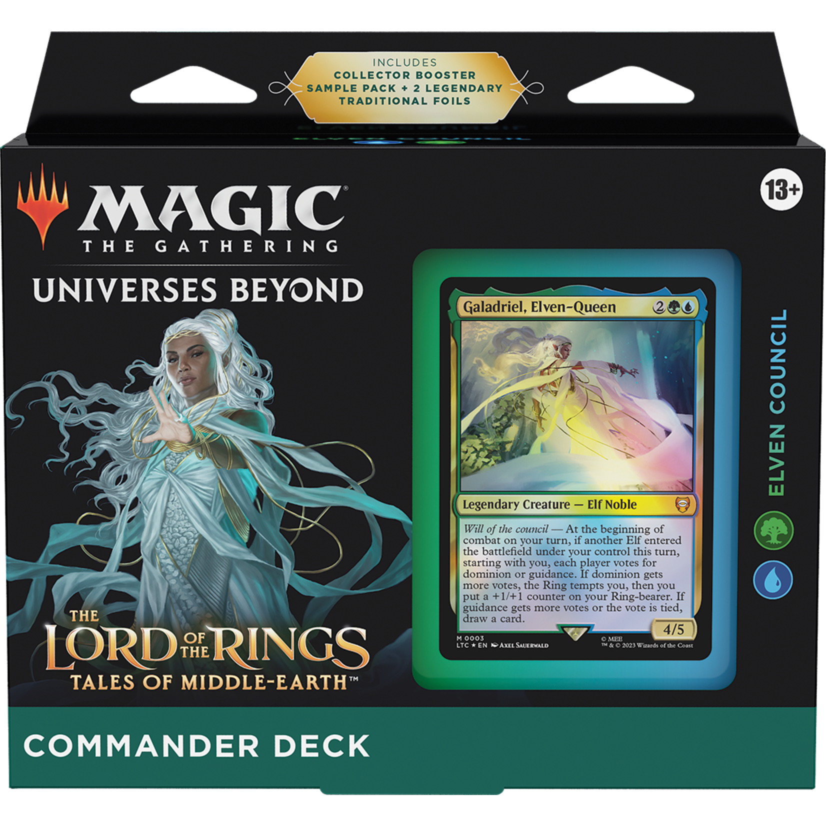 Wizards of the Coast MtG The Lord of the Rings: Tales of Middle Earth Commander Deck (EN) **