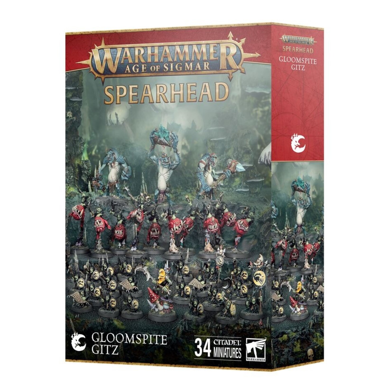 Games Workshop Spearhead: Gloomspite Gitz Bad Moon Madmob