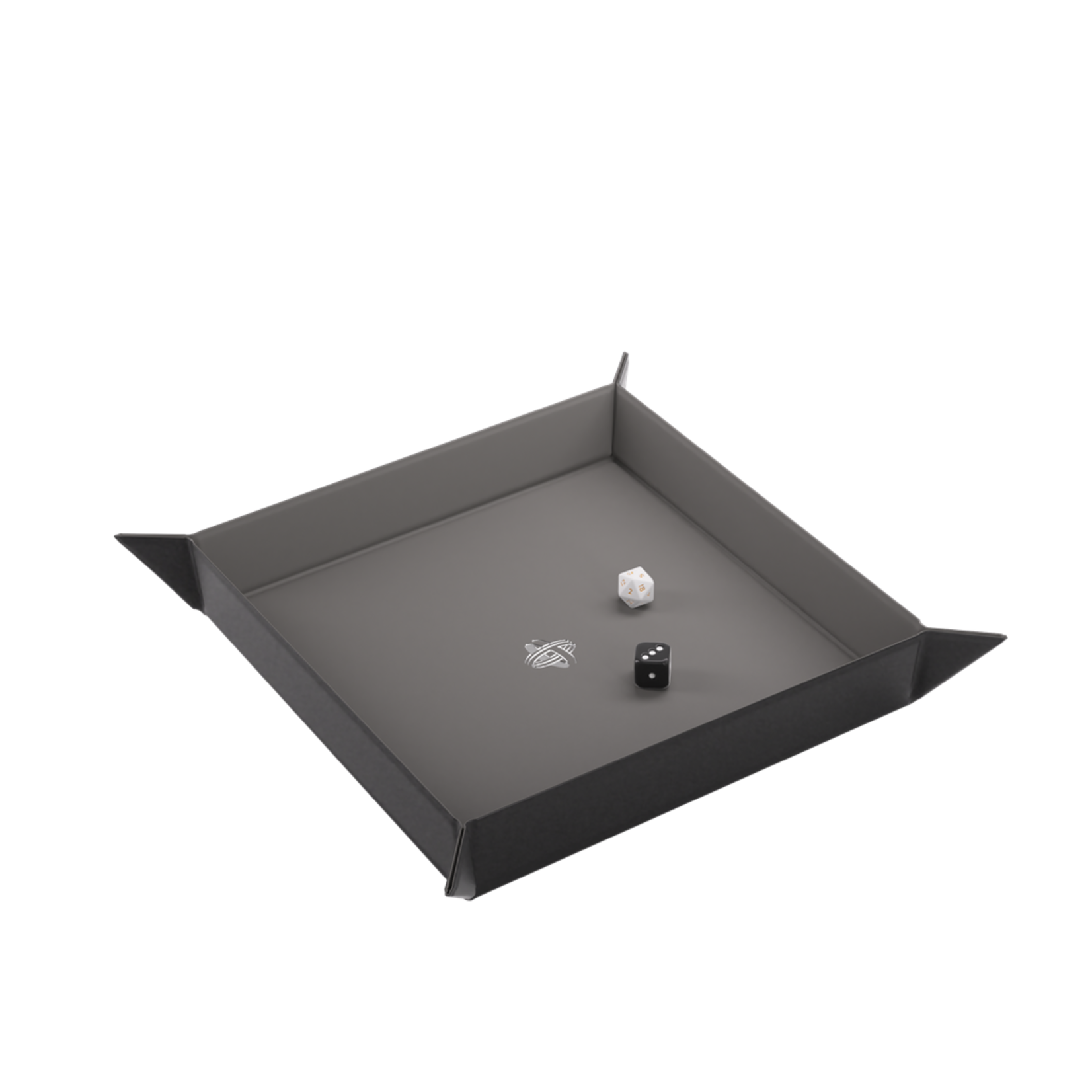 Gamegenic Magnetic Dice Tray Square Black/Gray