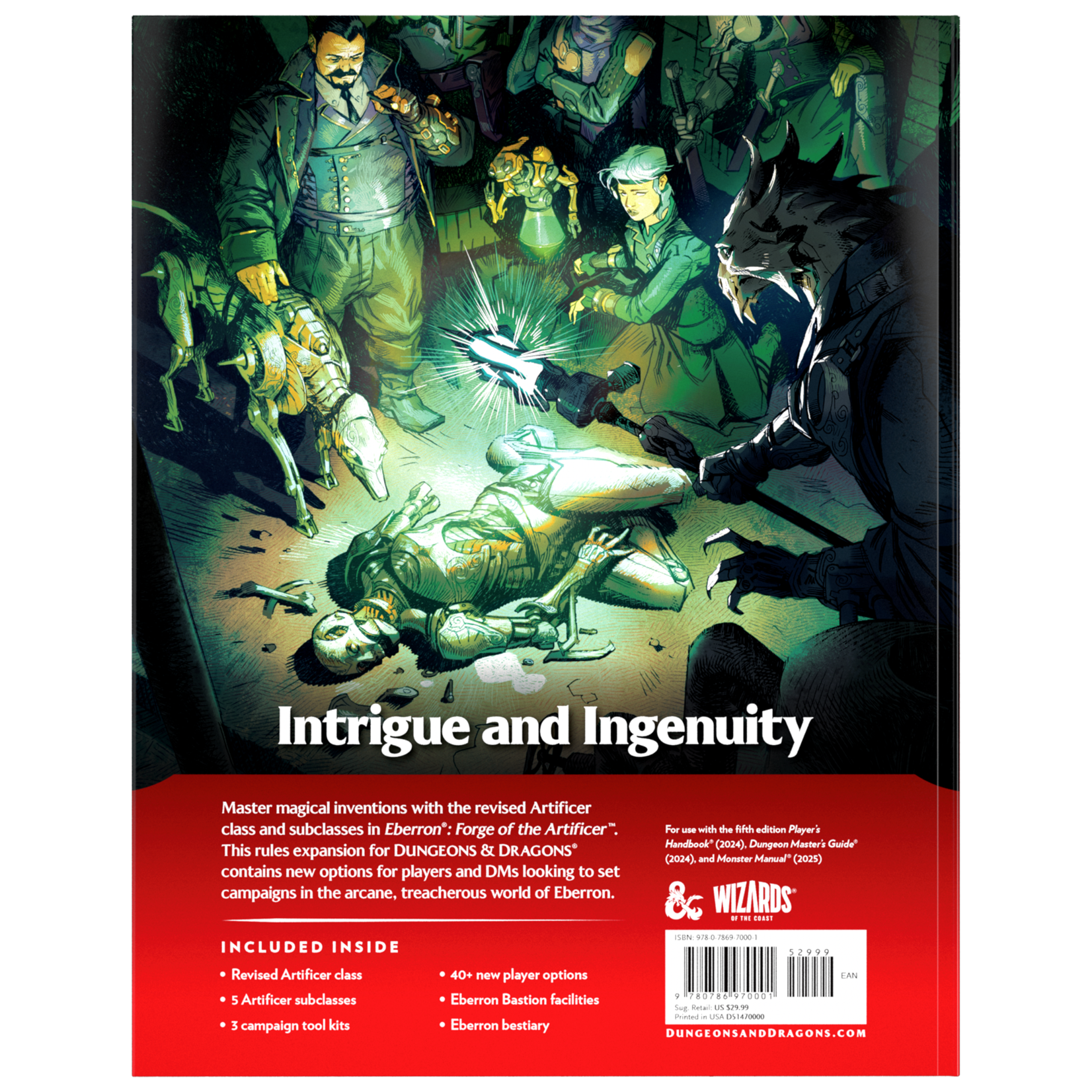 Wizards of the Coast D&D 5.0 Eberron: Forge of the Artificer (EN) (Pre-order)