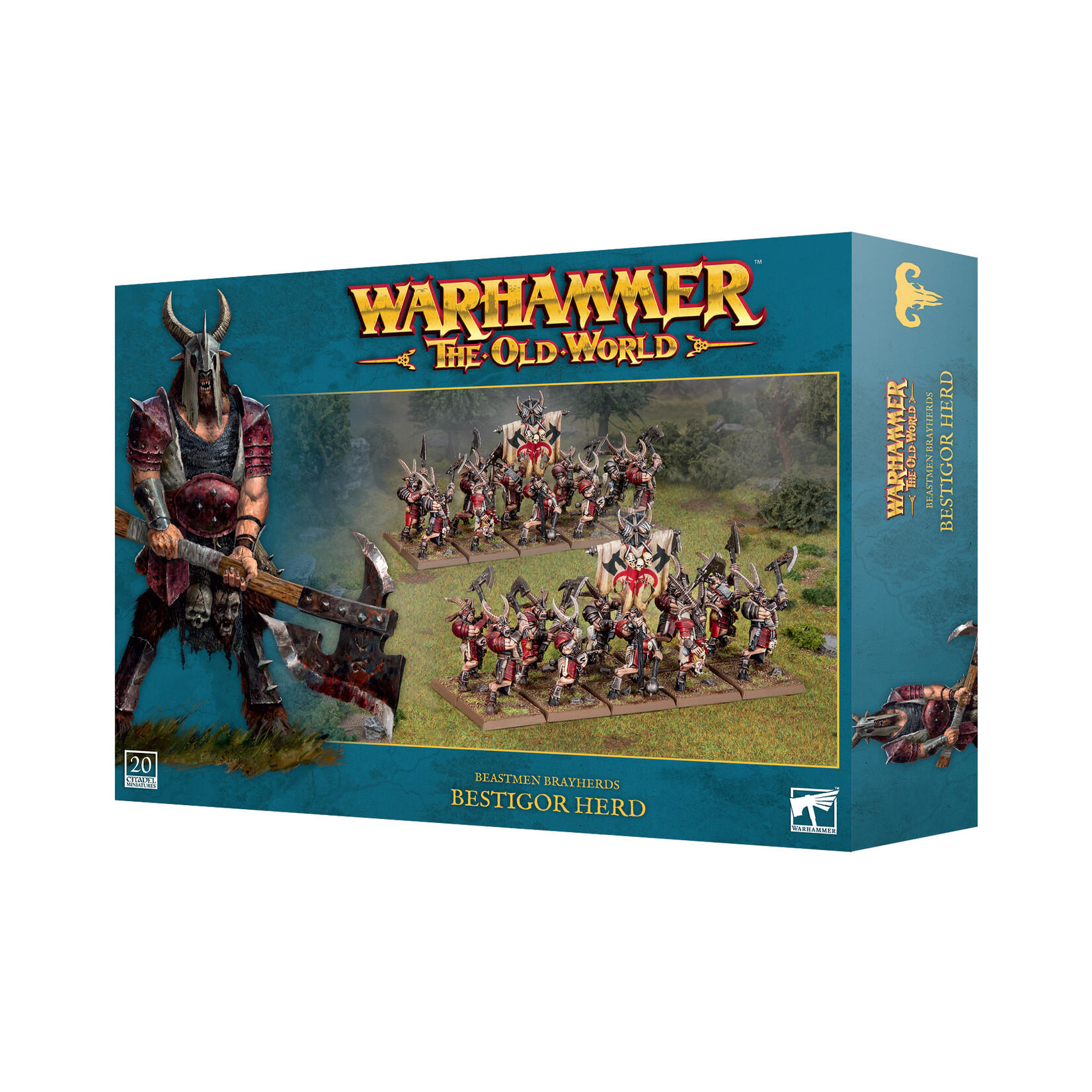 Games Workshop Beastmen Brayherds Bestigor Herd