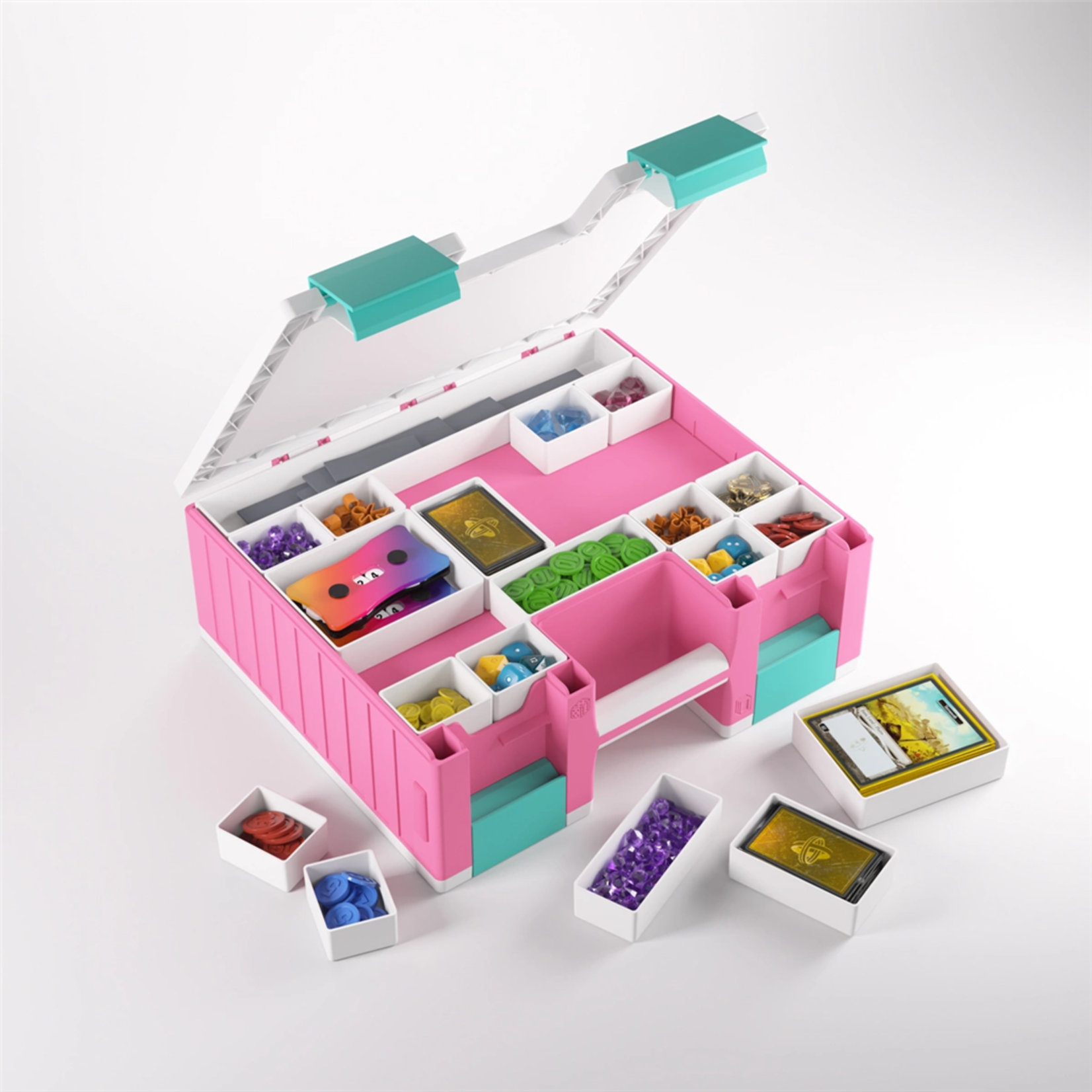 Gamegenic Game Castle Pink/White/Teal