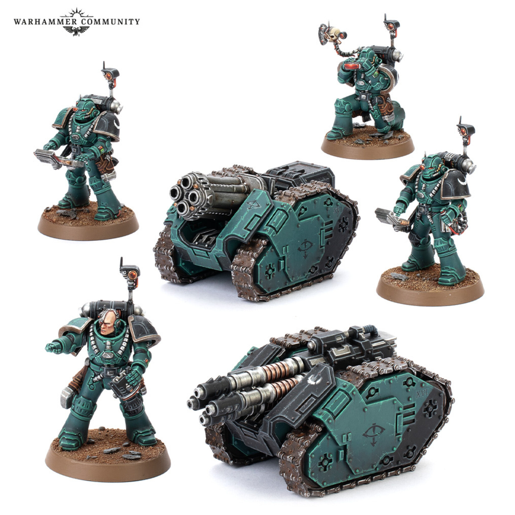 Games Workshop HH Astartes: Rapier Laser Destroyer & Quad Launcher