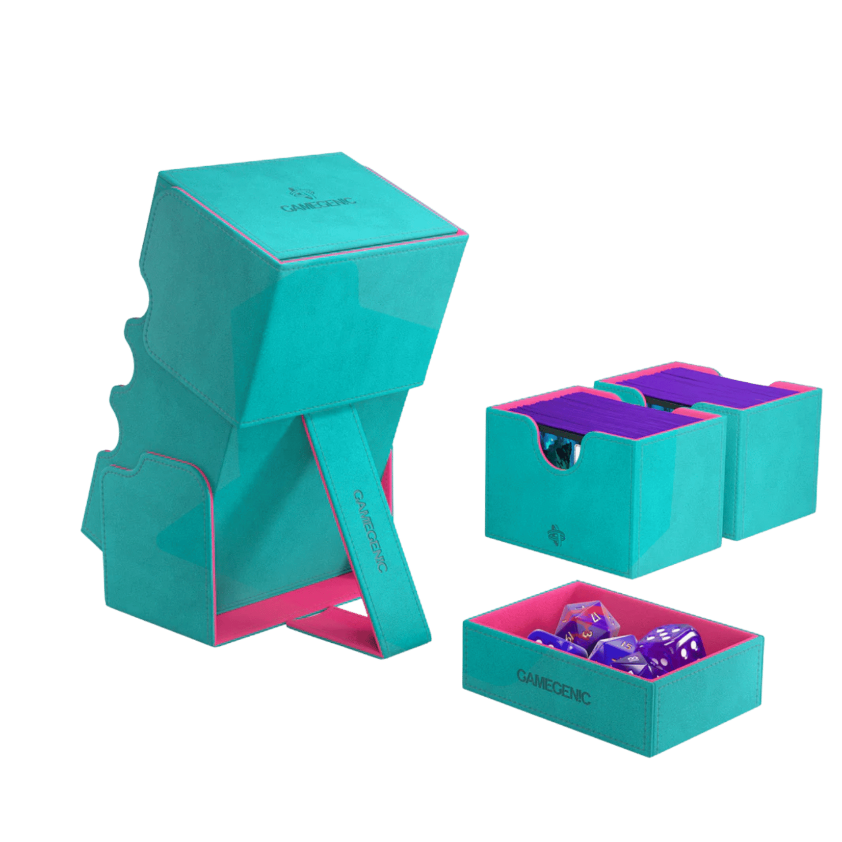 Gamegenic Gamegenic Stronghold 200+ XL Convertible Teal/Pink