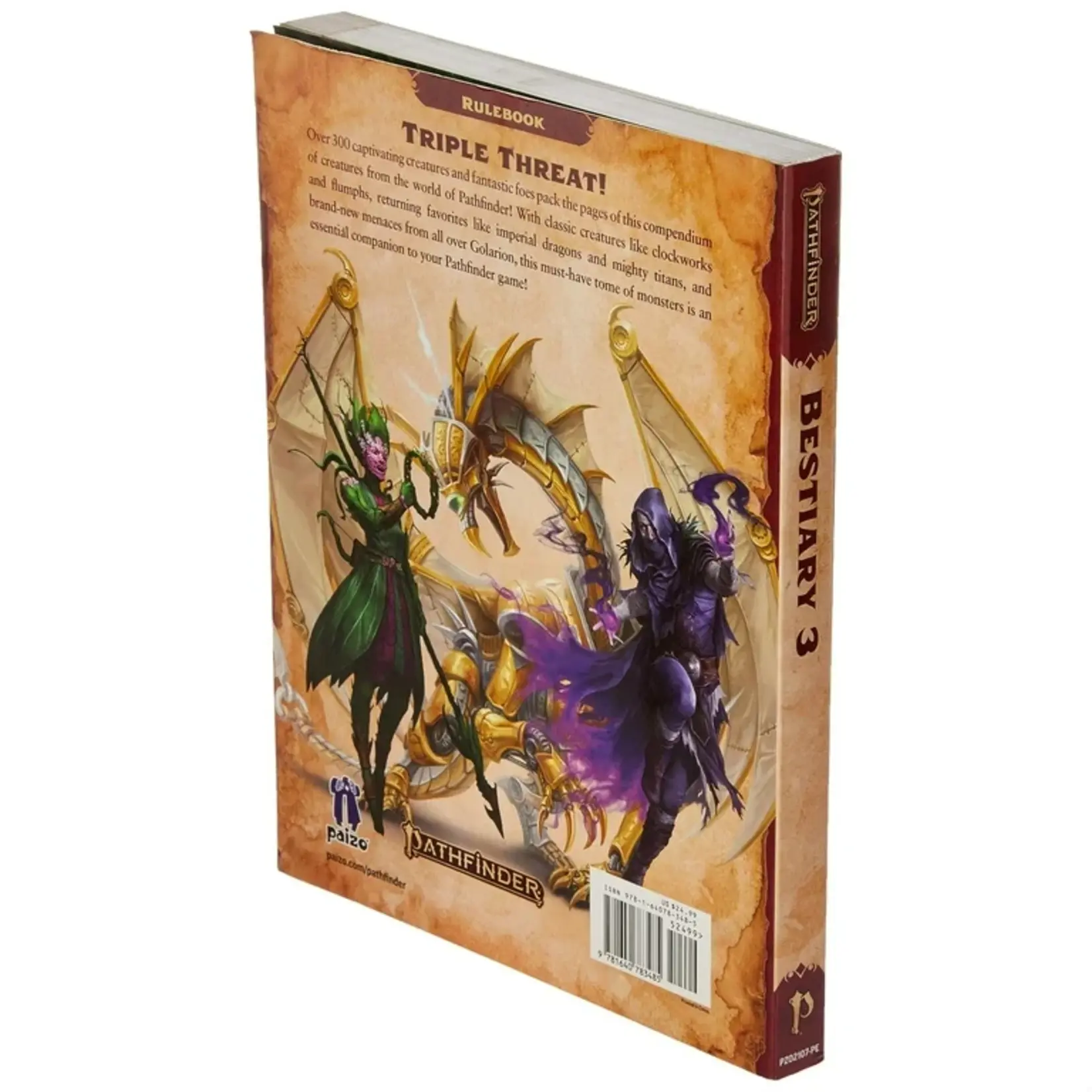 Paizo Pathfinder RPG Bestiary 3 (EN)