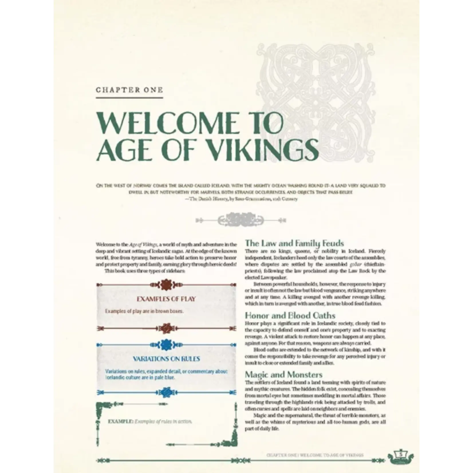 Chaosium Age of Vikings RPG (EN)