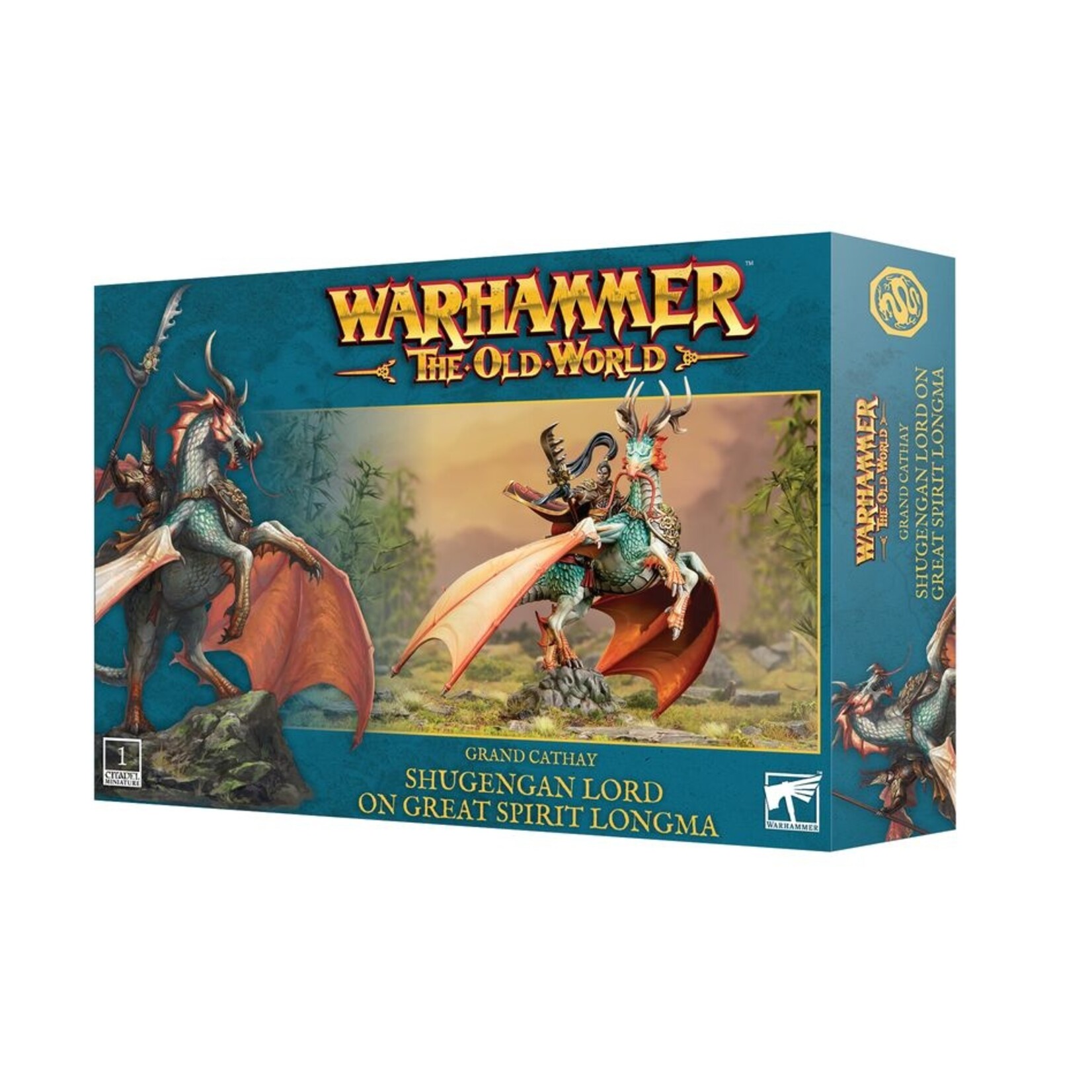 Games Workshop Grand Cathay Shugengan Lord on Great Spirit Longma