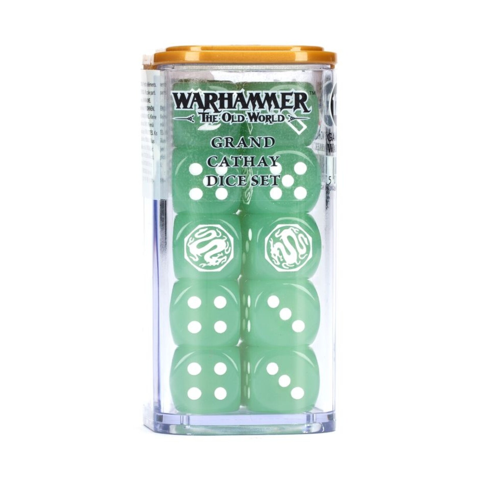 Games Workshop Warhammer The Old World Grand Cathay Dice Set