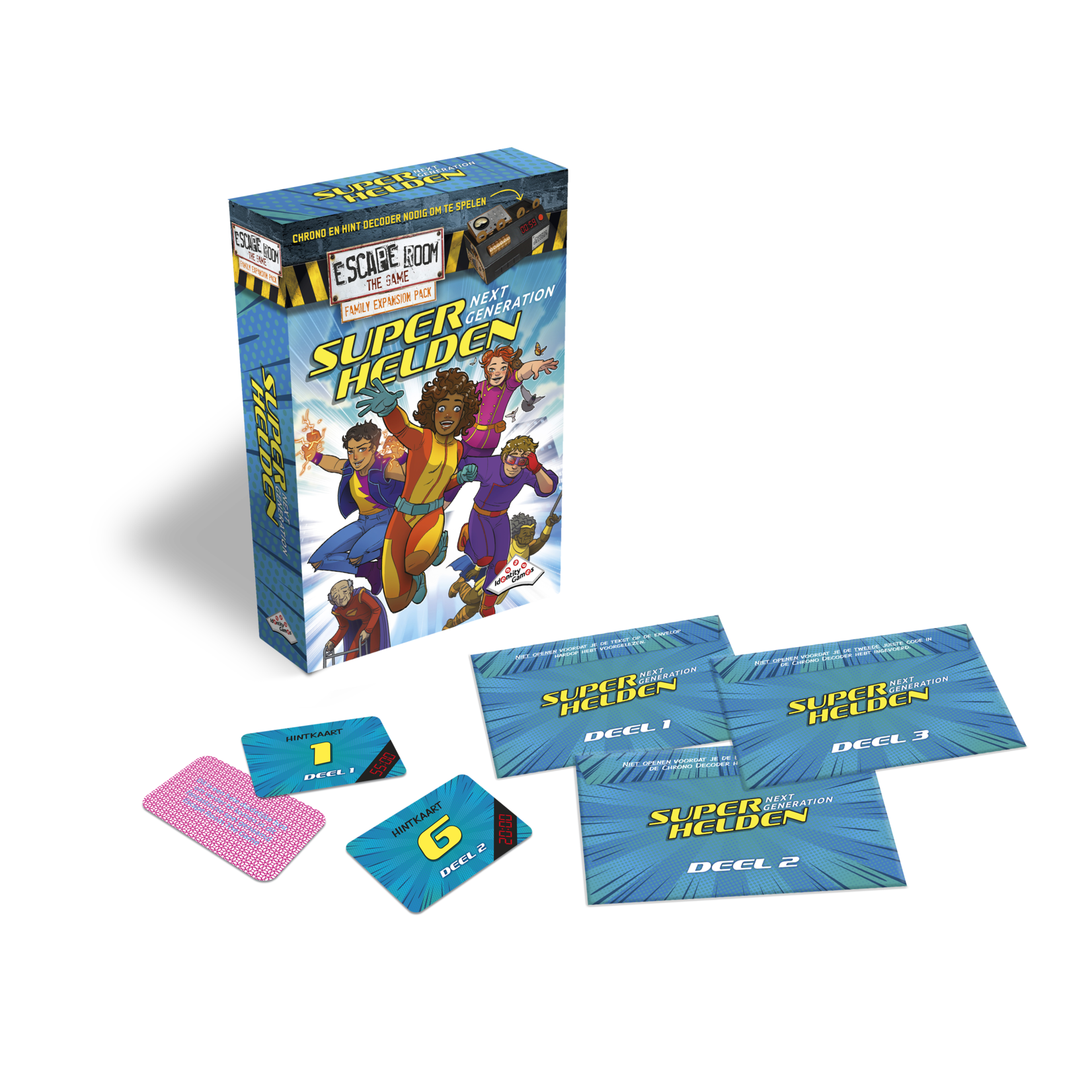 Identity Games Escape Room The Game Family Expansion - Superhelden (NL)