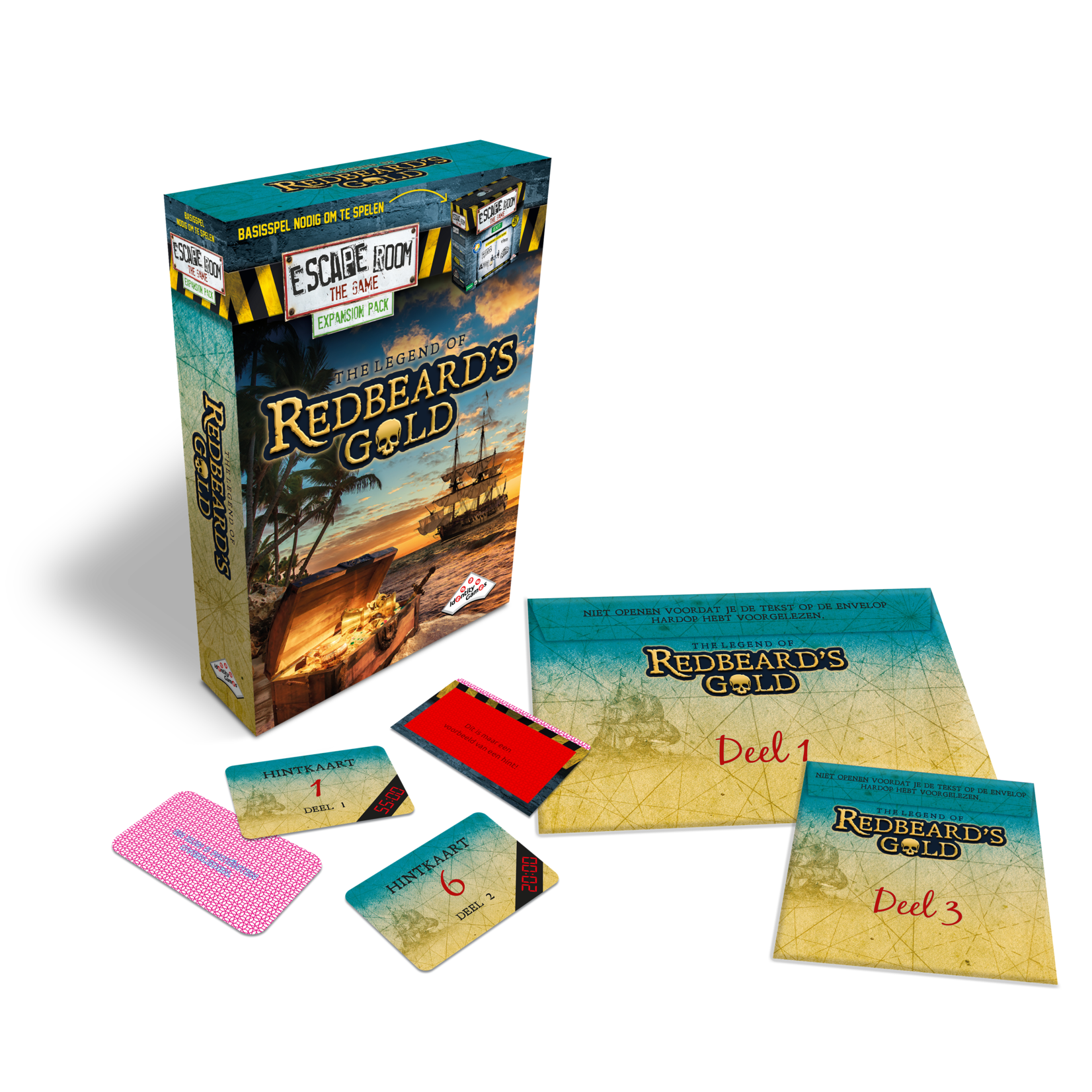 Identity Games Escape Room The Game Expansion - Redbeard's Gold (NL)