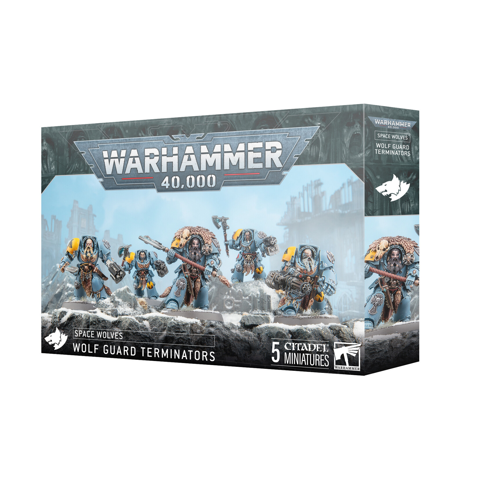 Games Workshop Space Wolves Wolf Guard Terminators
