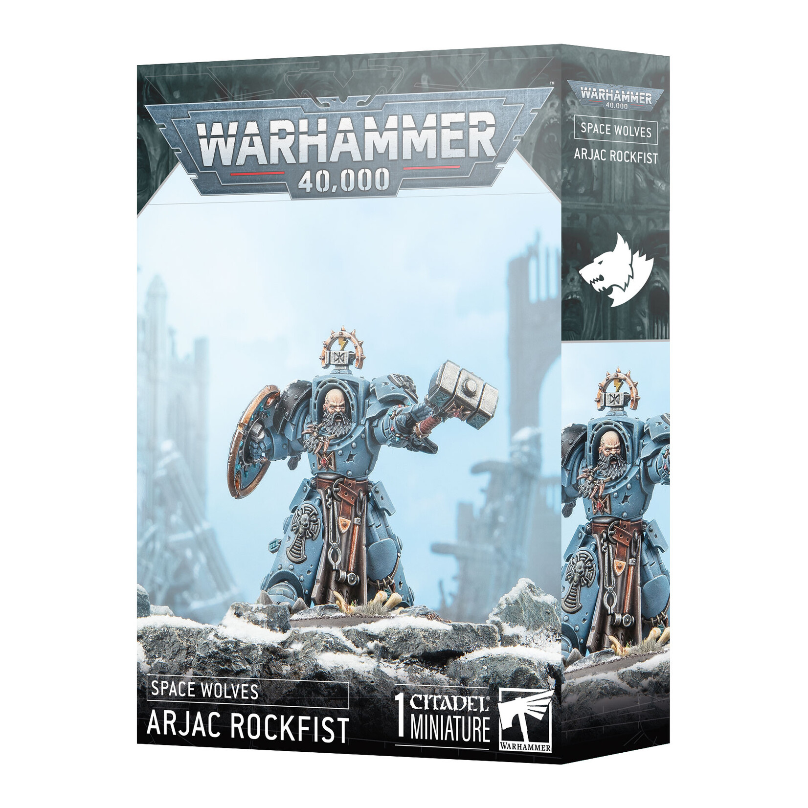 Games Workshop Space Wolves Arjac Rockfist